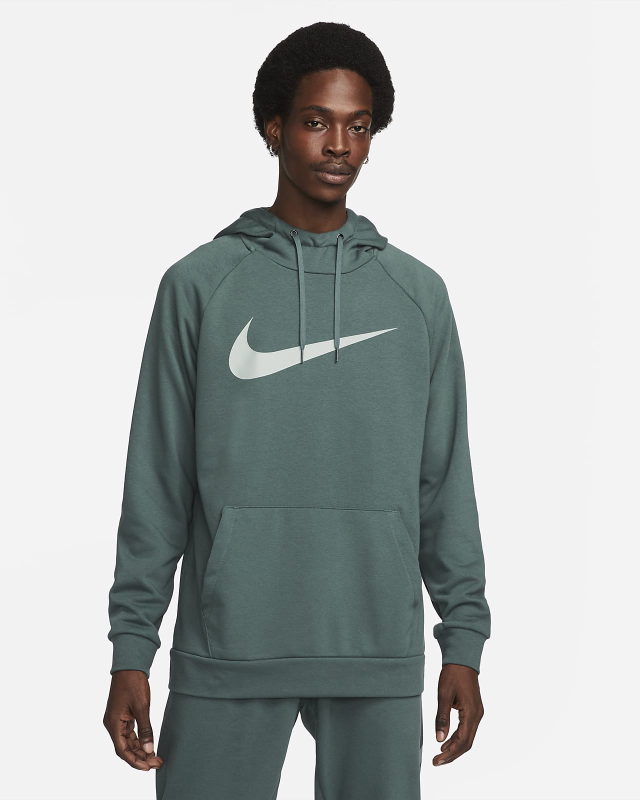Nike Dry Graphic Men's Hooded Fitness Pullover Hoodie. UK