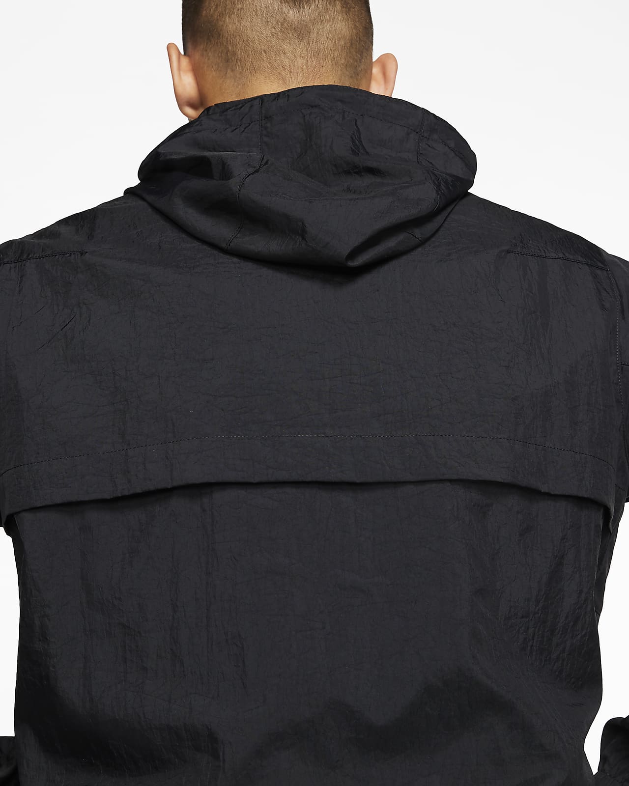 black nike waterproof jacket