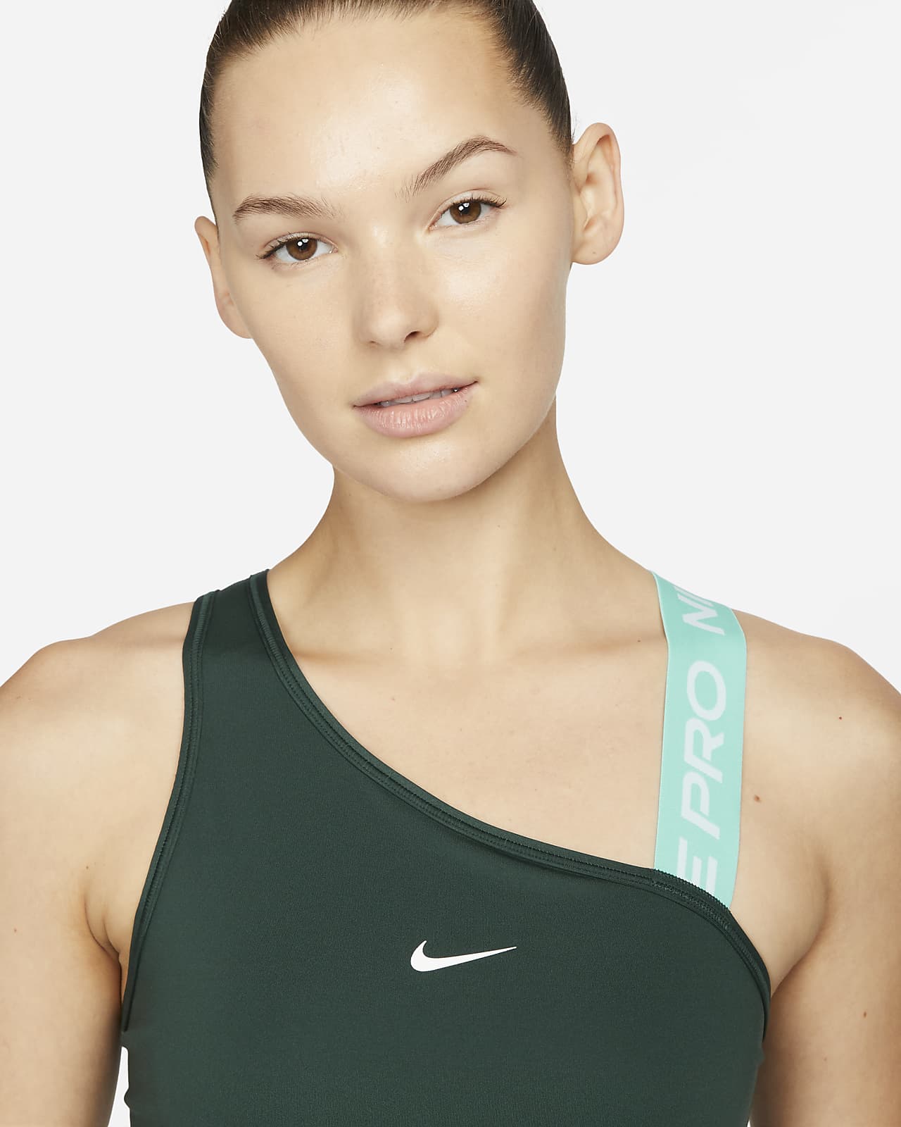Nike Pro Swoosh Women's Medium-Support Asymmetrical Sports Bra. Nike.com