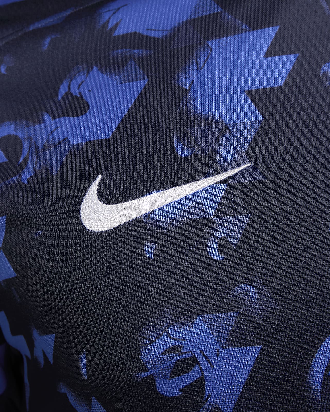 Nike blue deals camo shirt