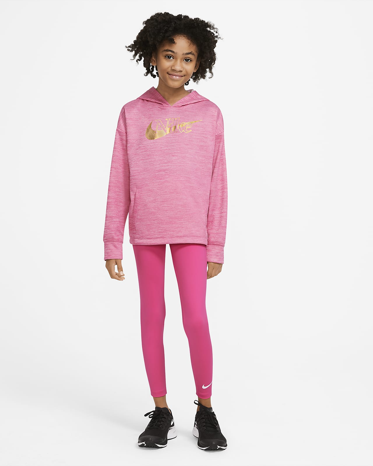 nike therma hoodie girls