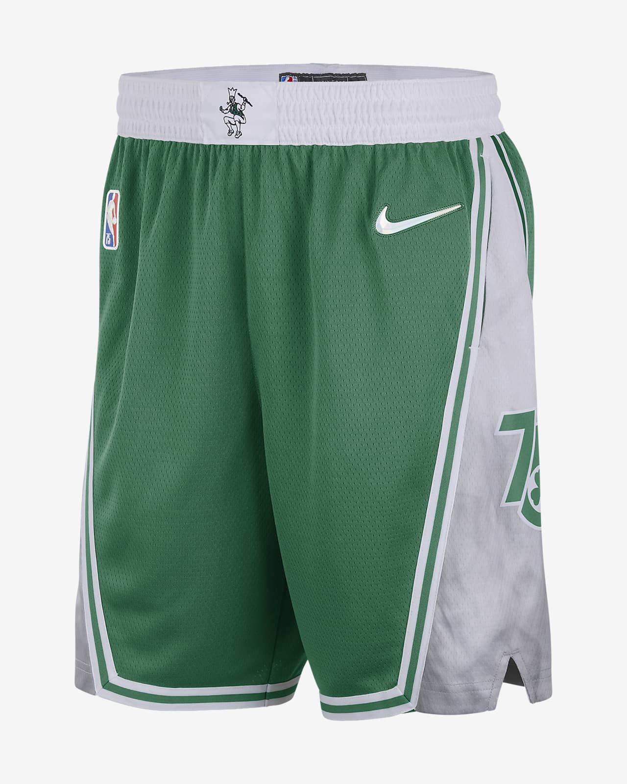 Boston Celtics City Edition Pantalón corto Nike Dri-FIT Swingman de la NBA - Hombre