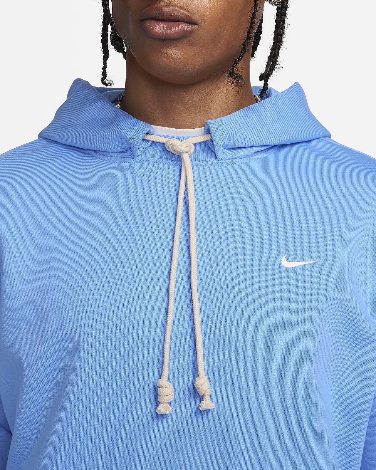 Nike Men's Standard Issue Dri-FIT Full-Zip Basketball Hoodie in Blue, Size: XL | DQ5816-412