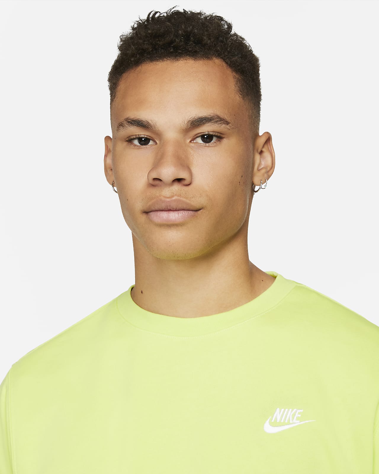 men's french terry crew nike sportswear