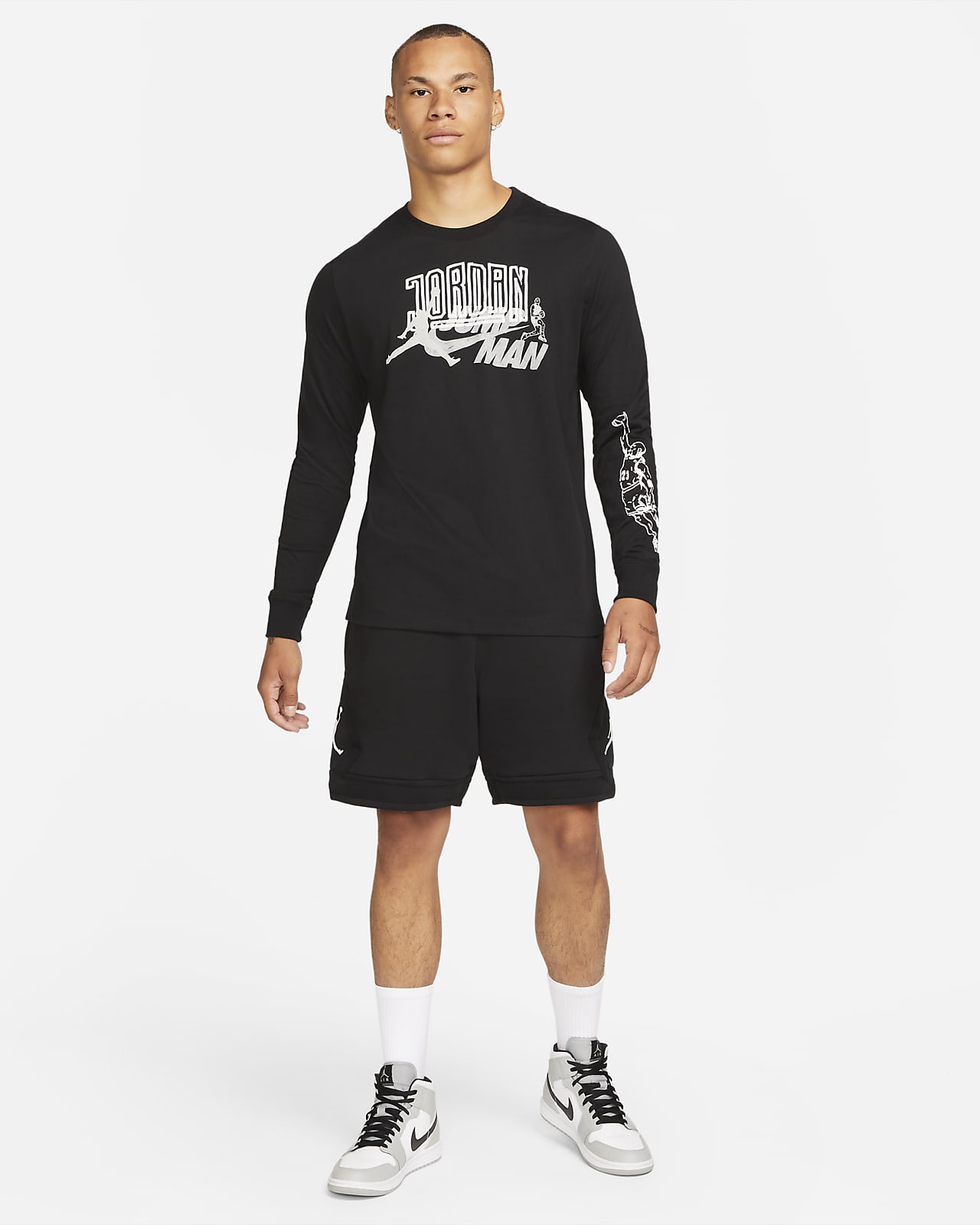 Playera de manga larga para hombre marca Jordan. Nike MX