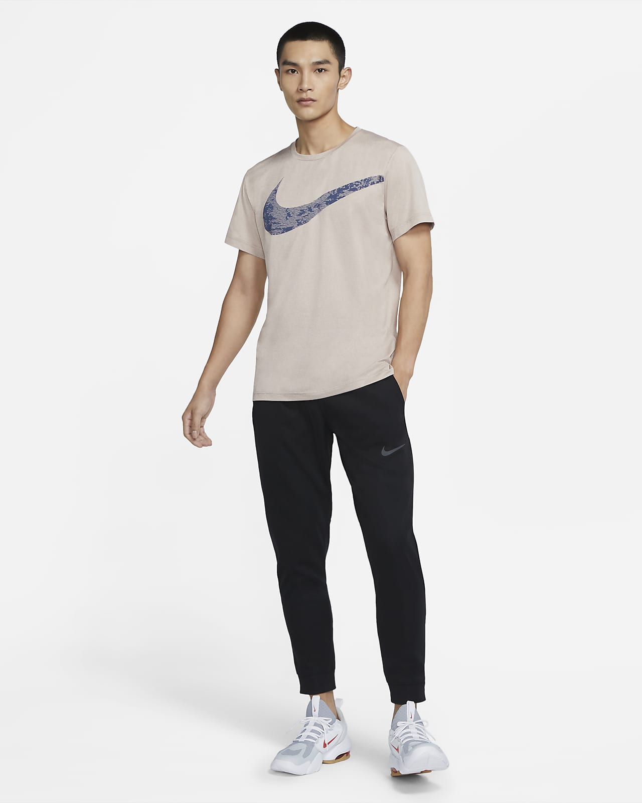 nike training therma track pants