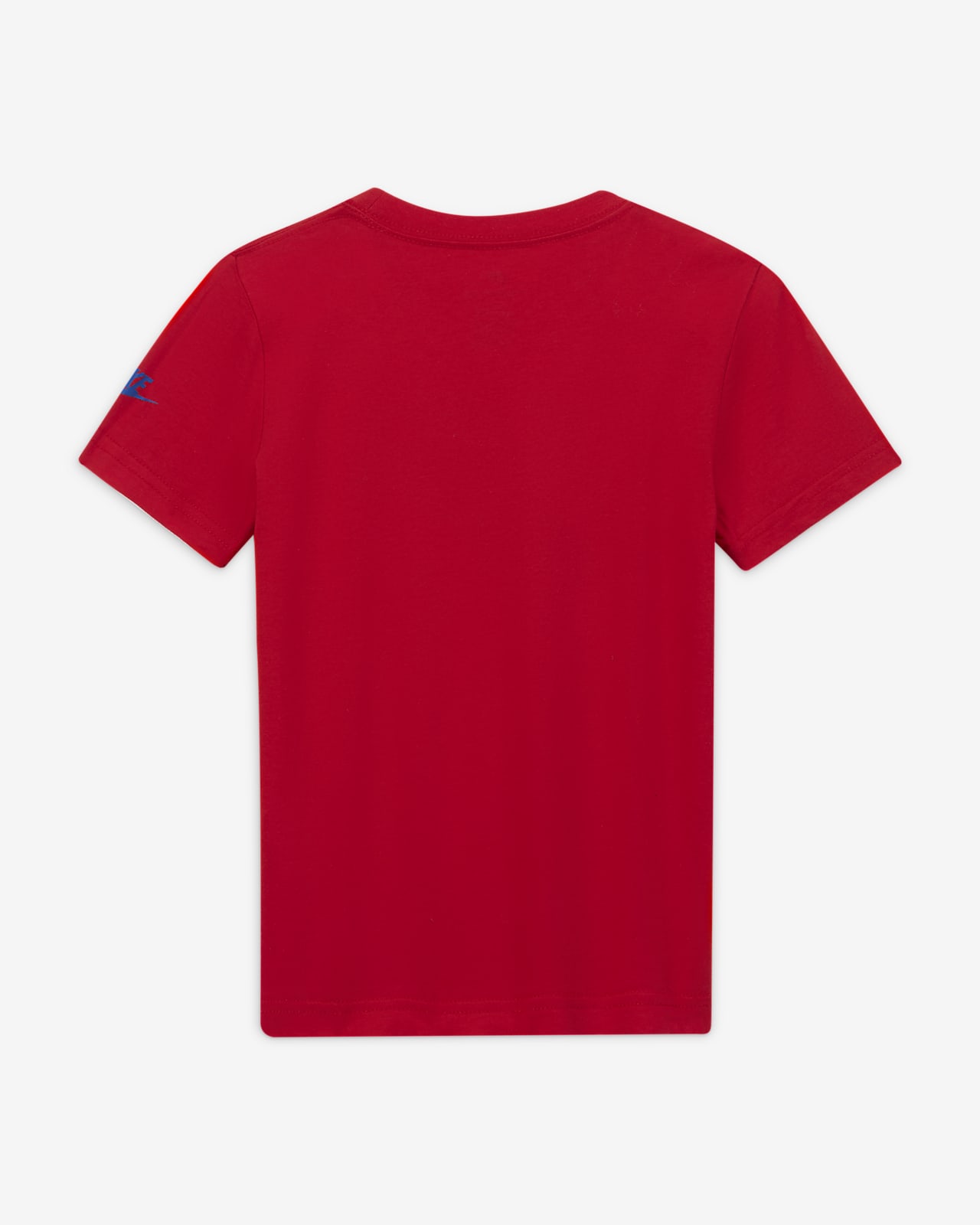 red nike shirt kids