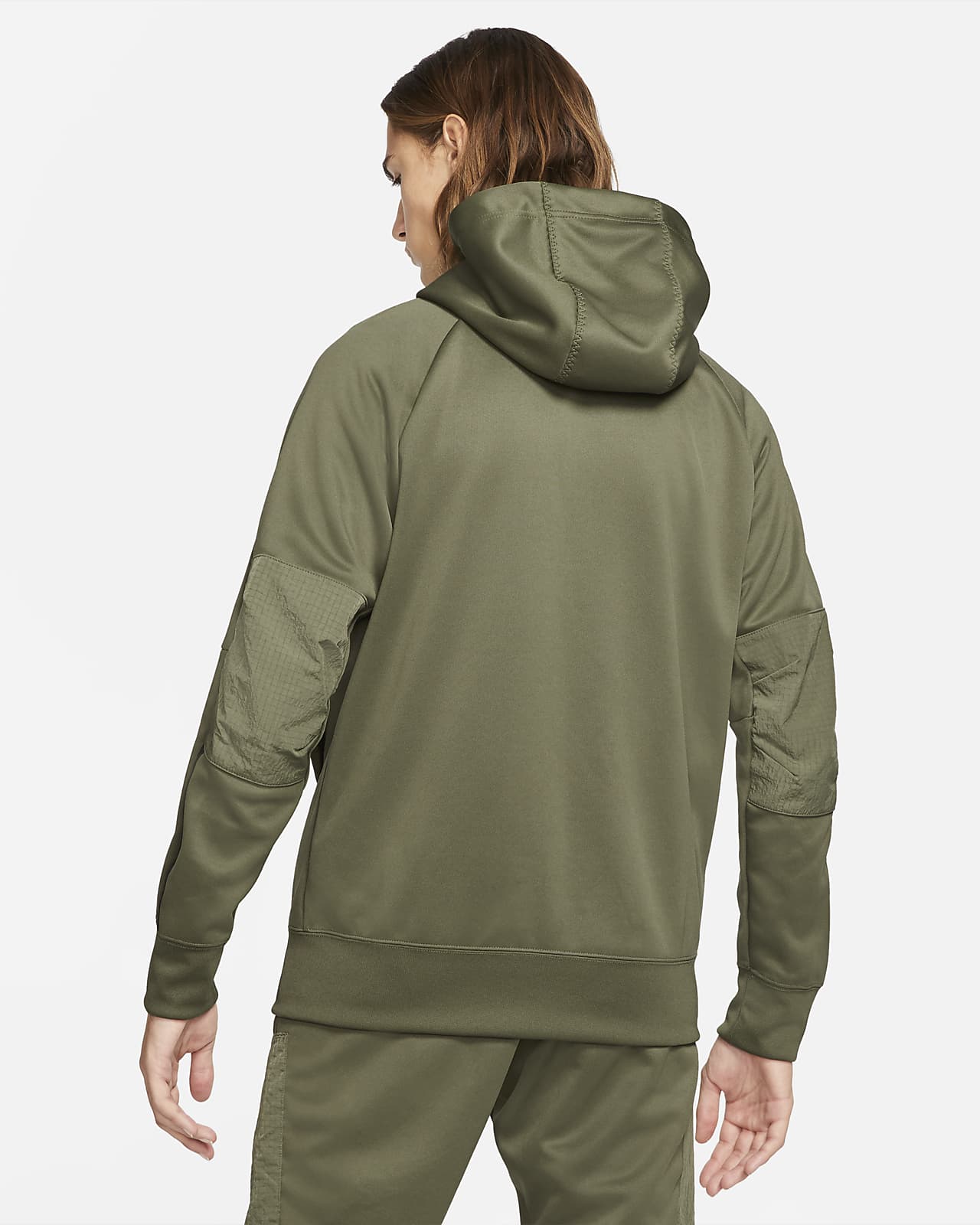 men's olive nike hoodie