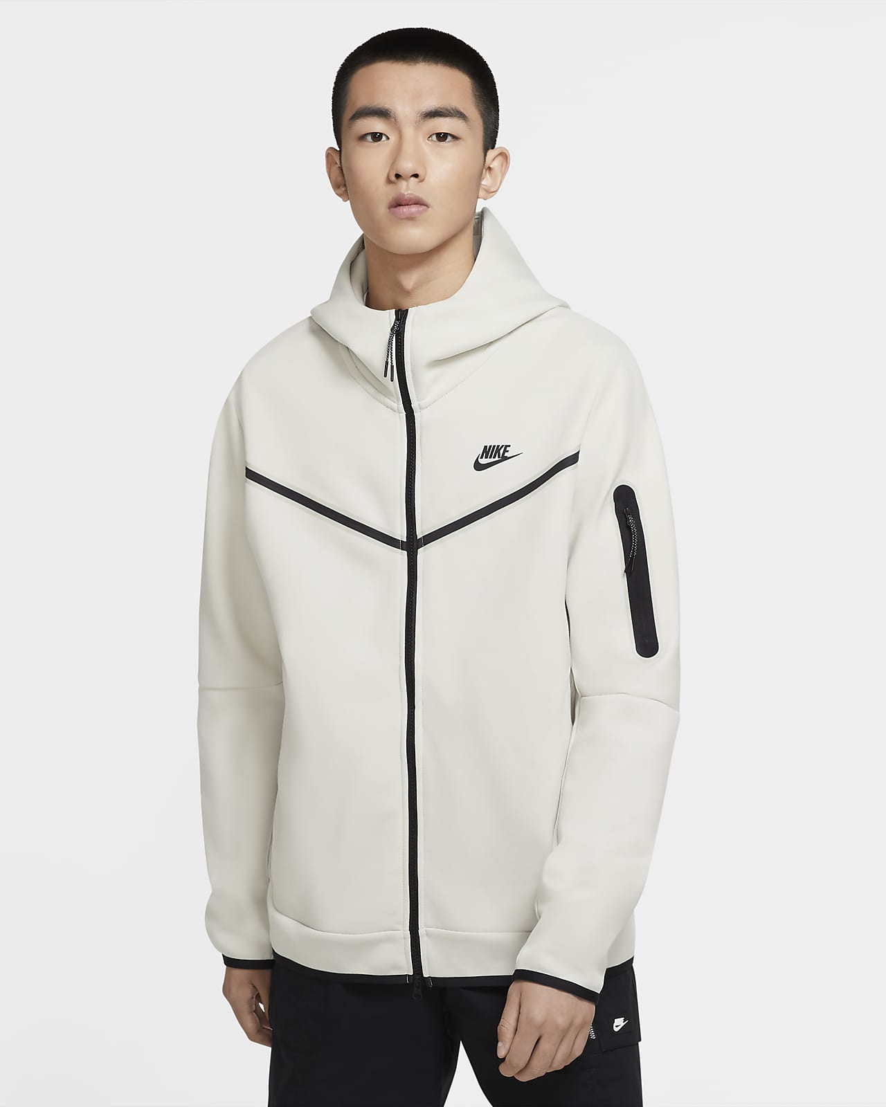 Nike Sportswear Tech Fleece Men's Full-Zip Hoodie. Nike GB