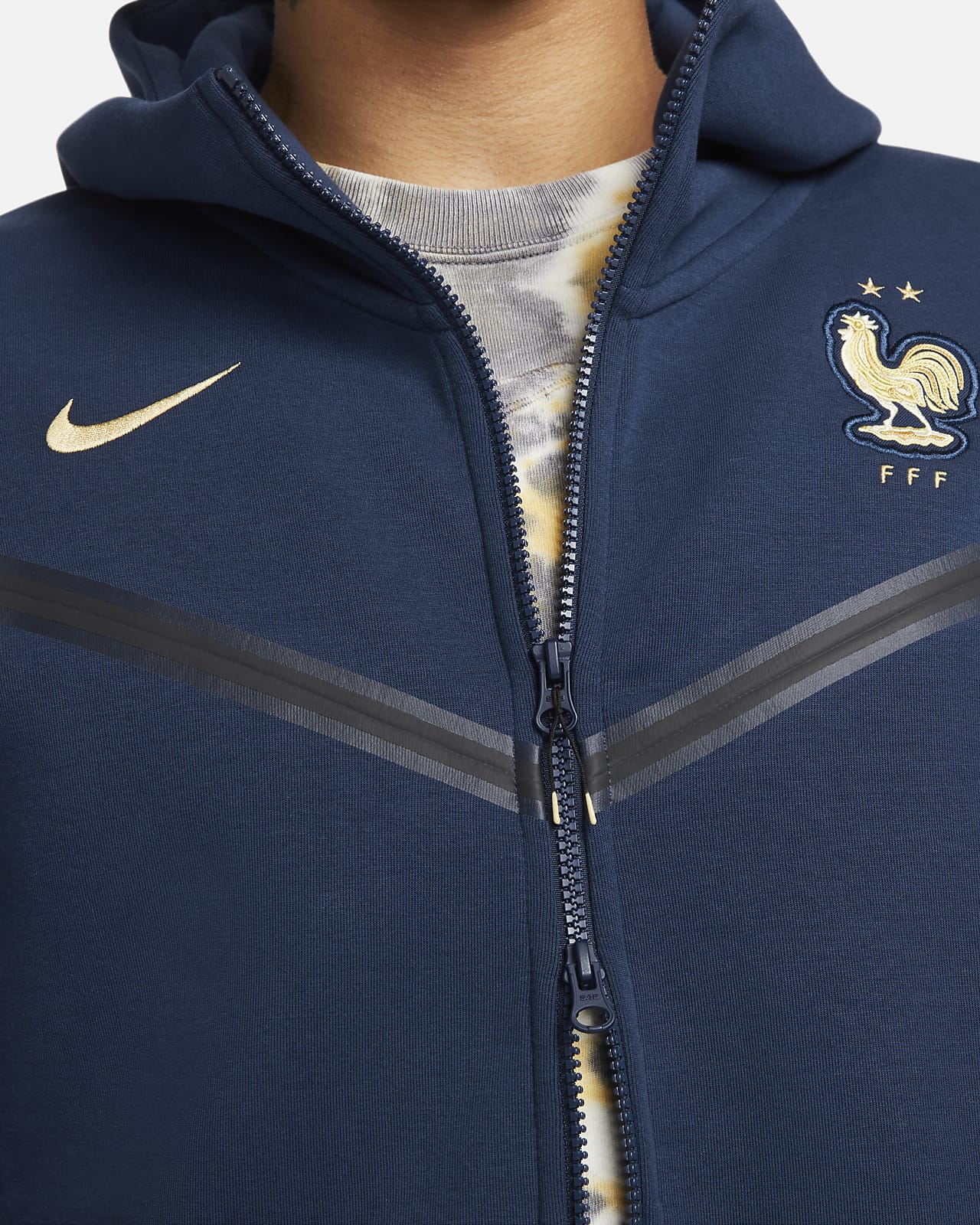 Francia con capucha y cremallera completa Fleece Nike Nike ES