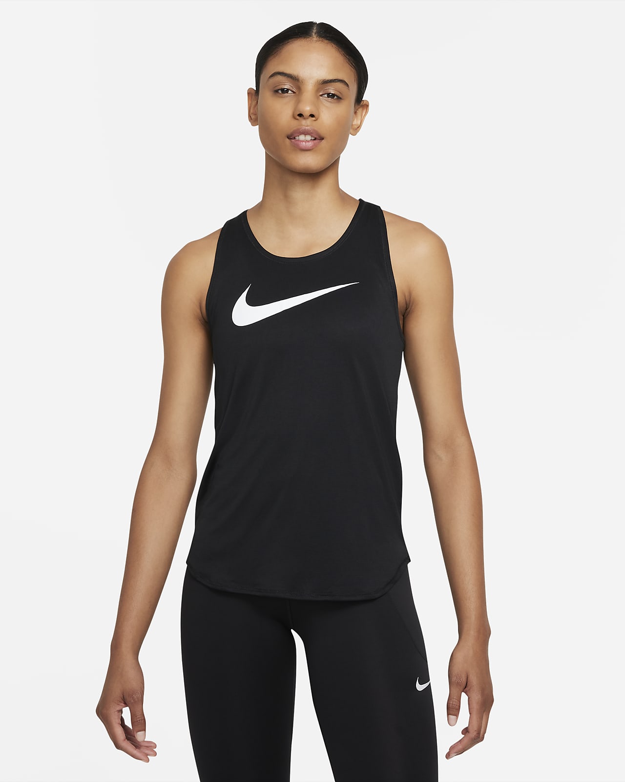 Camiseta de tirantes de running para mujer Nike Swoosh Run
