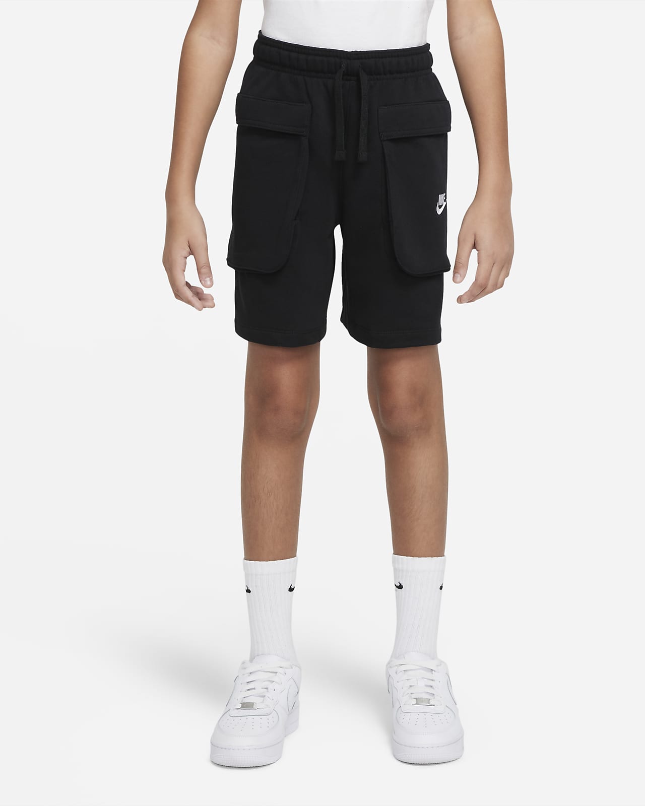 Shorts cargo in tessuto Nike Sportswear - Ragazzo