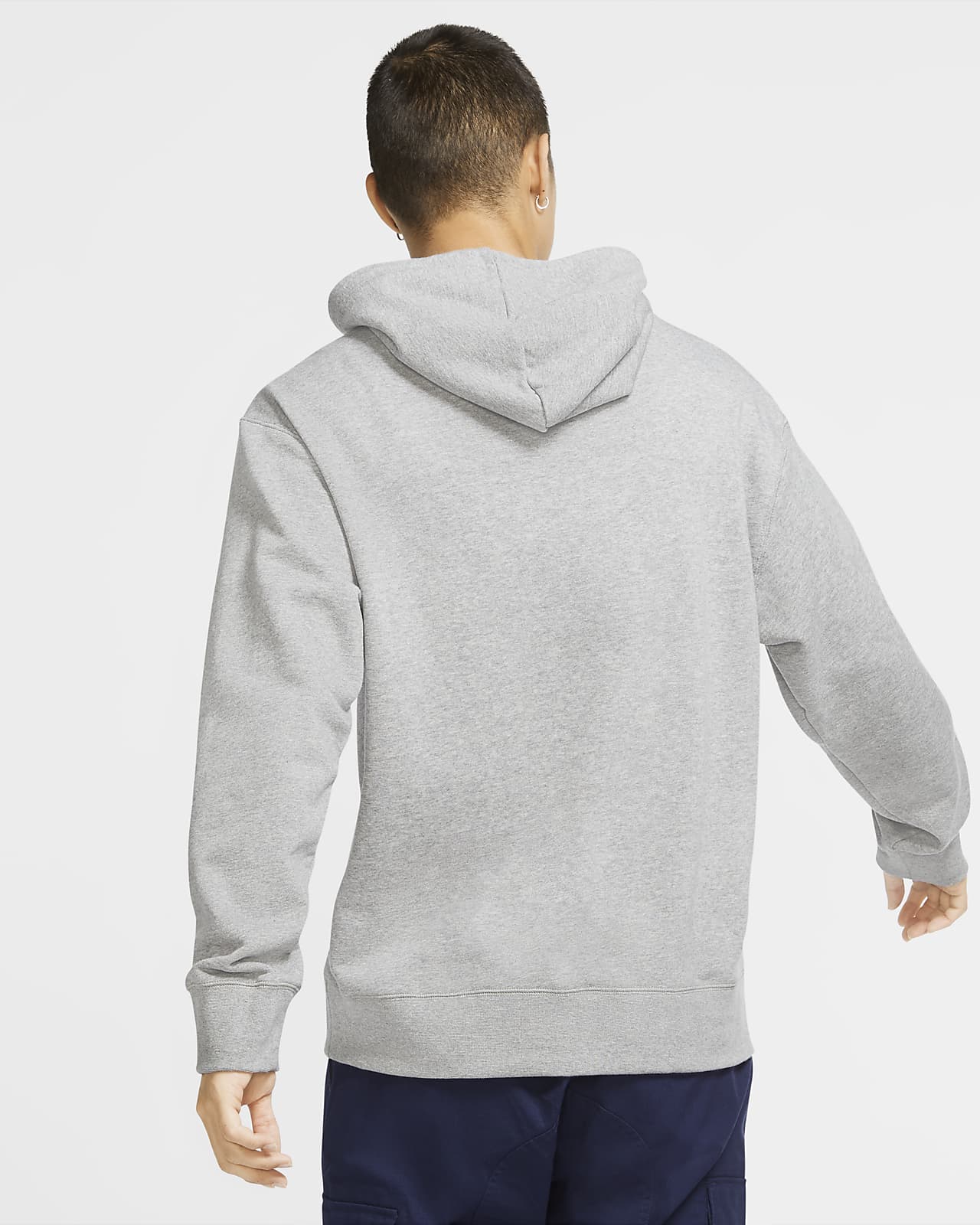 gray nike sb hoodie