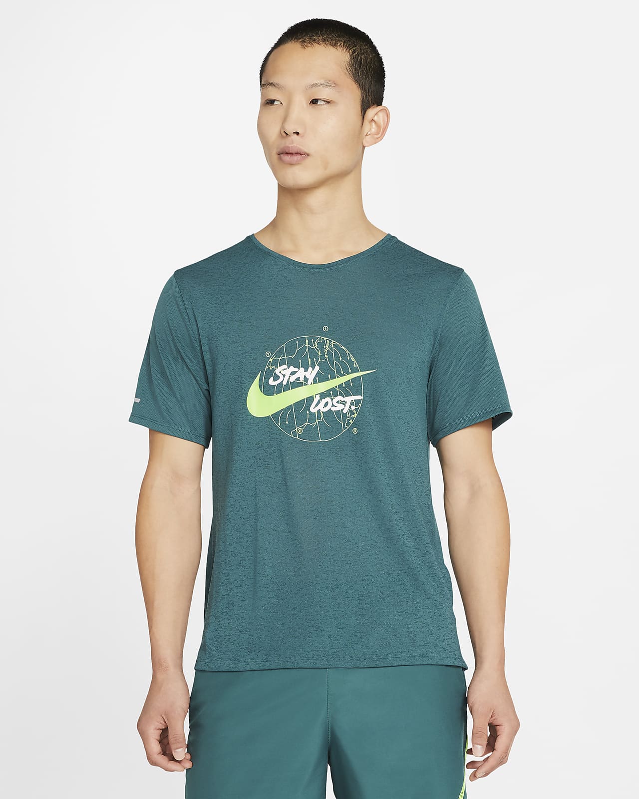 nike dri fit miler shirt