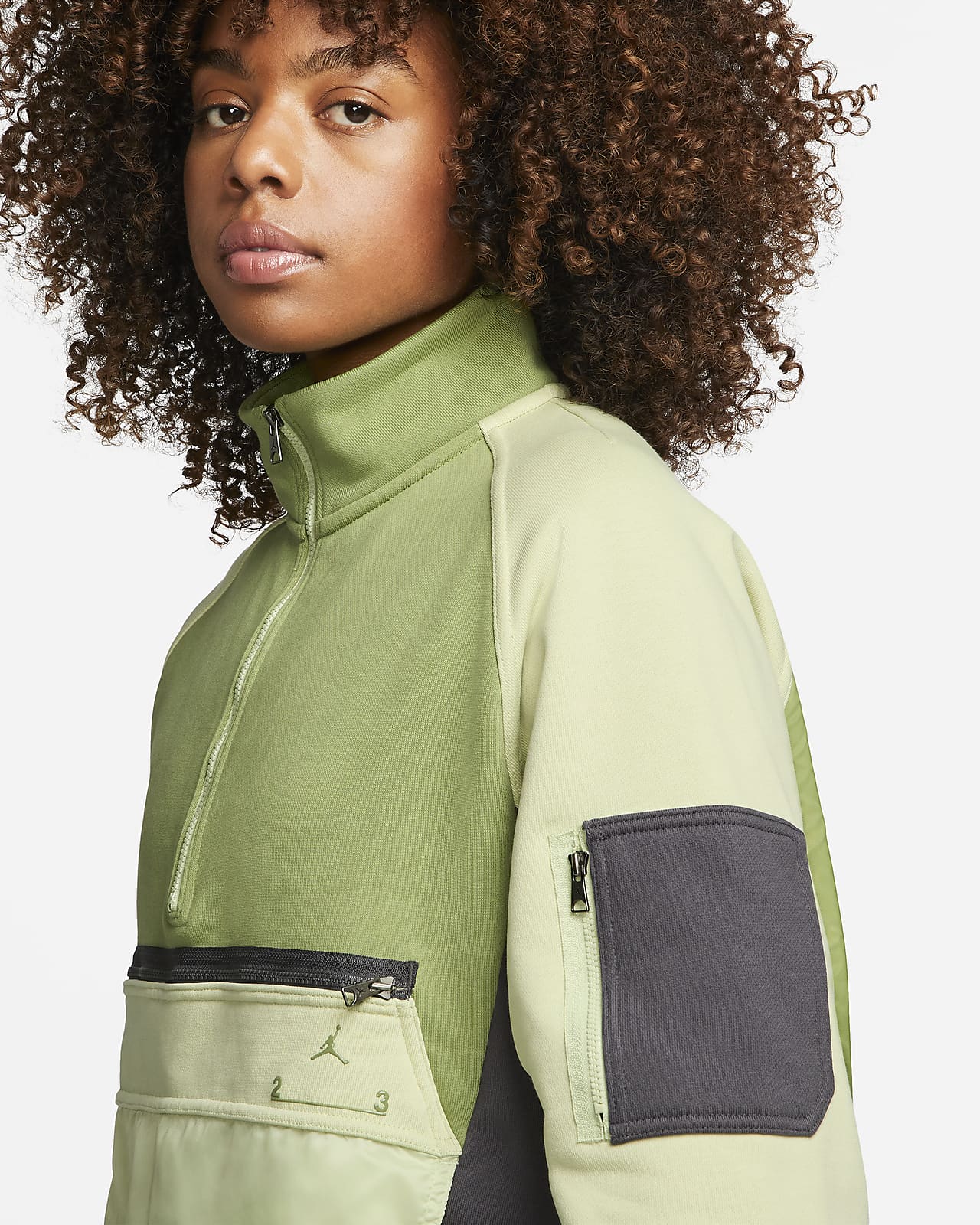 Sudadera de tejido Fleece para mujer Jordan 23 Engineered. Nike MX