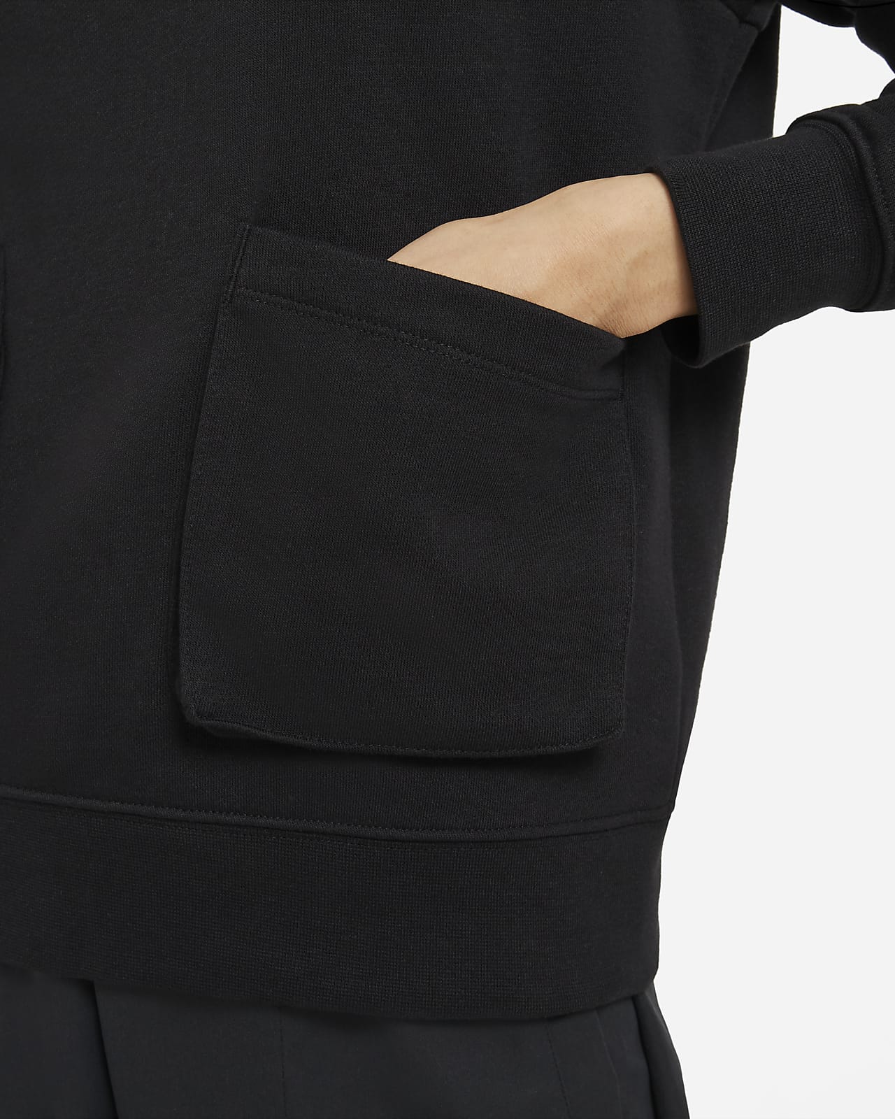 women's nike french terry hoodie