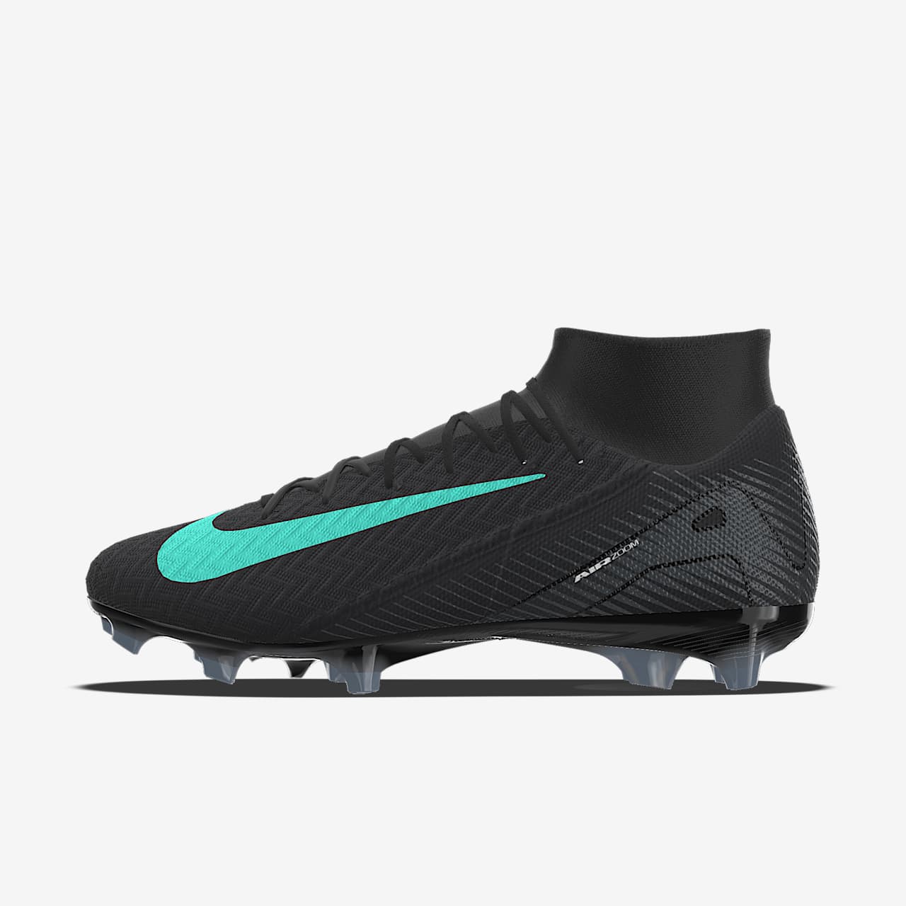 Nike Mercurial Superfly 10 Academy By You personalisierbarer FG High-Top-Fußballschuh