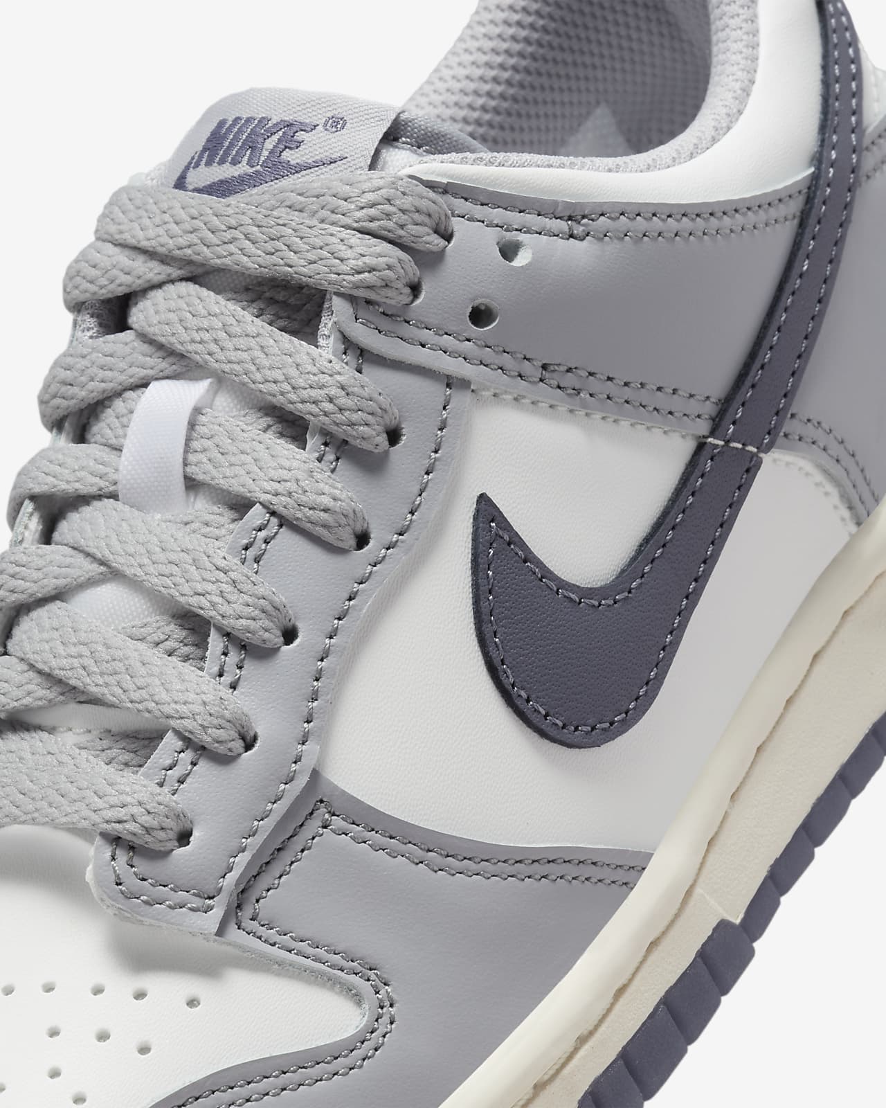 Grey hotsell white nike