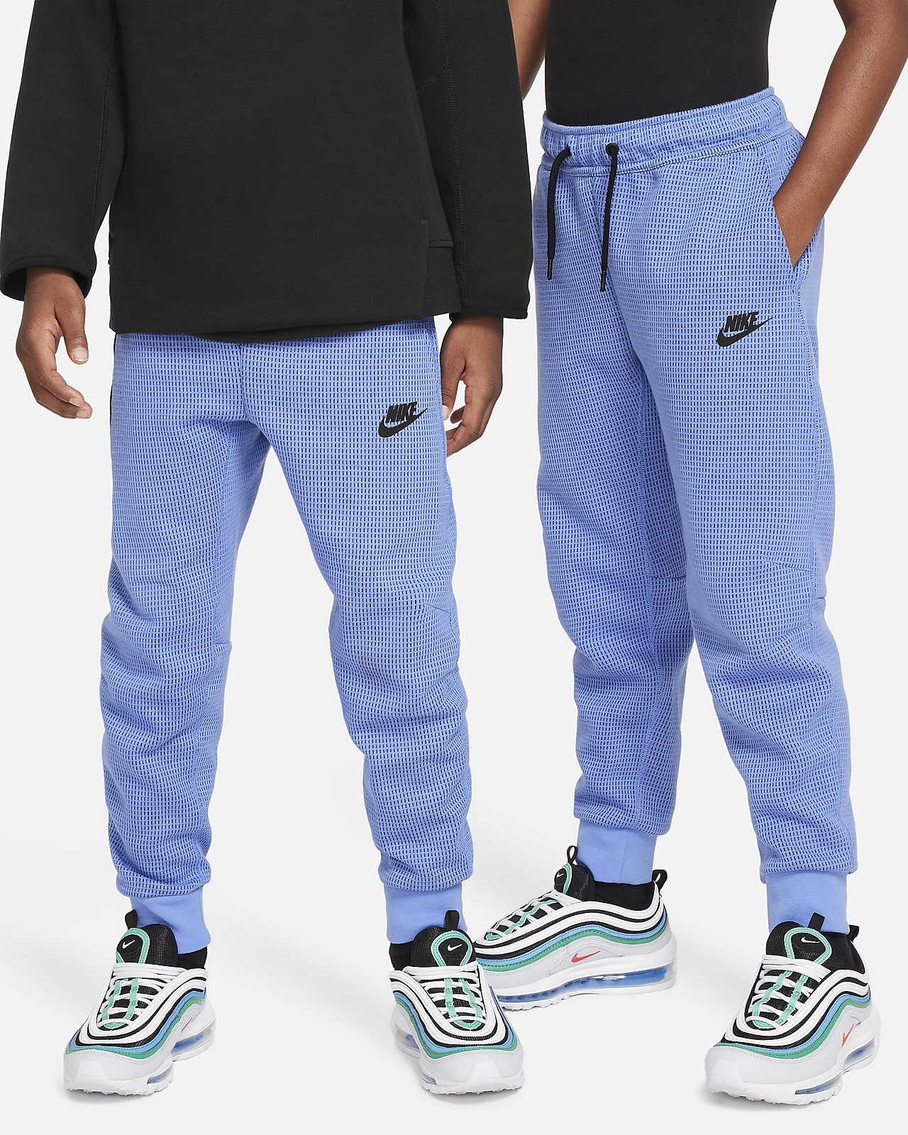 Zateplené kalhoty Nike Sportswear Tech Fleece pro větší děti (chlapce)