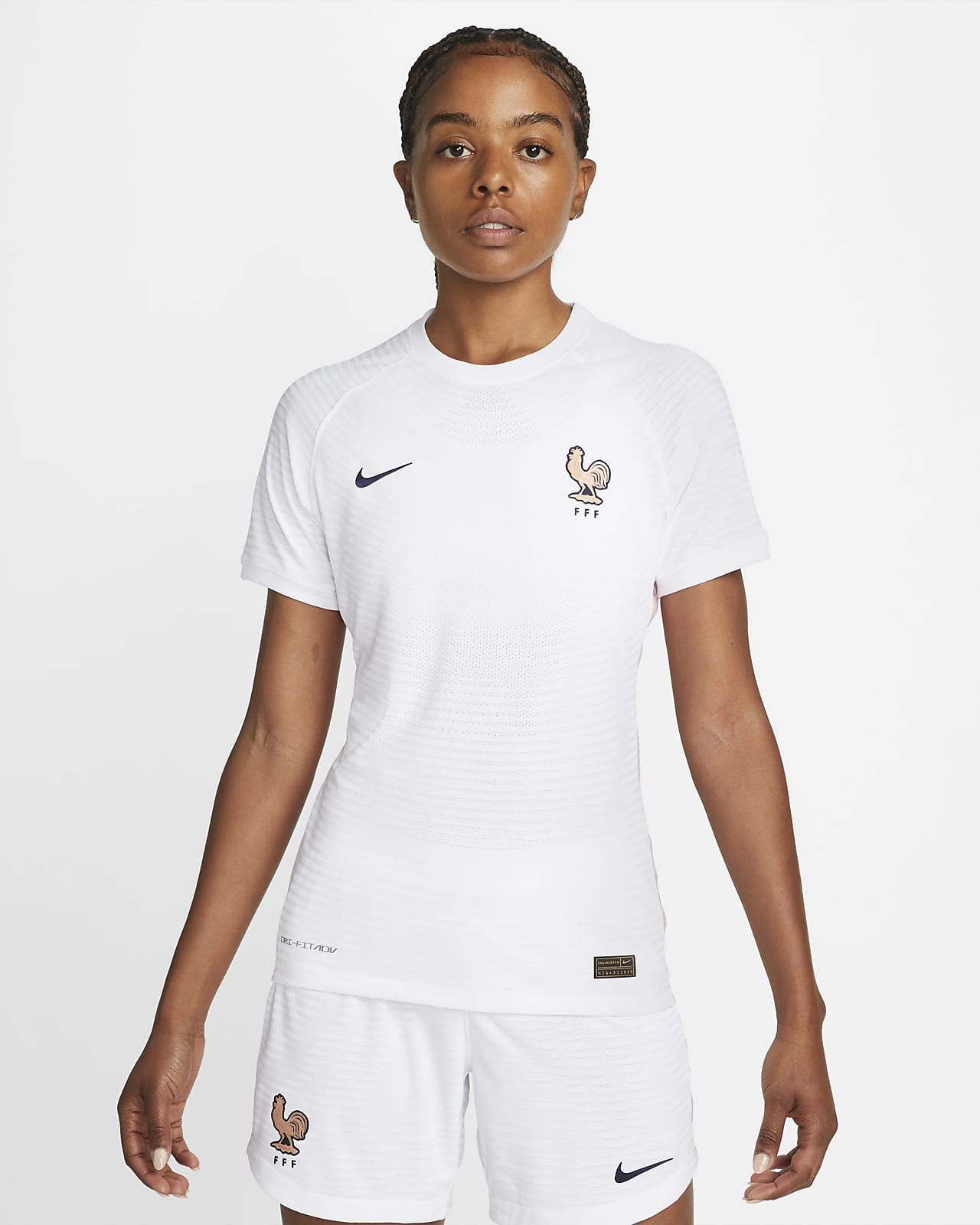 Segunda equipación Vapor Match FFF 2021 Camiseta de fútbol - Mujer