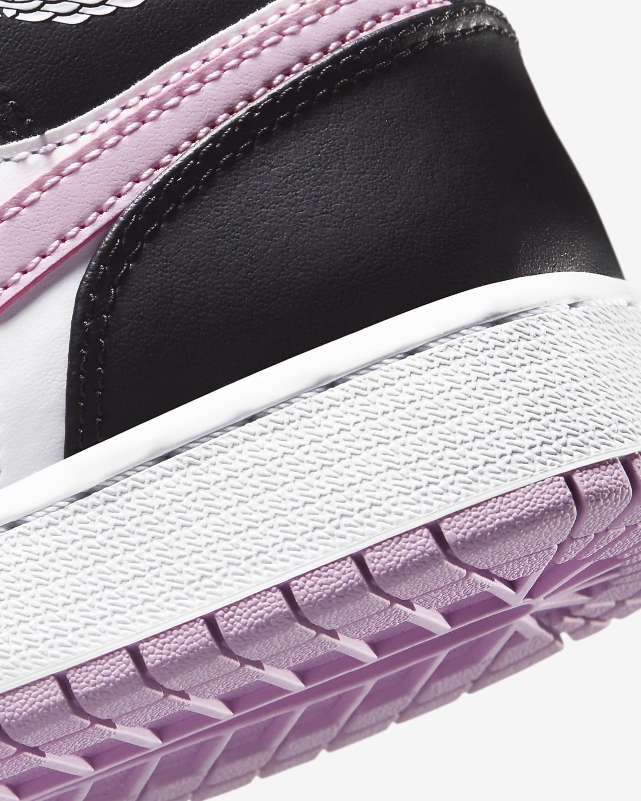 nike air jordan 1 mid pink white