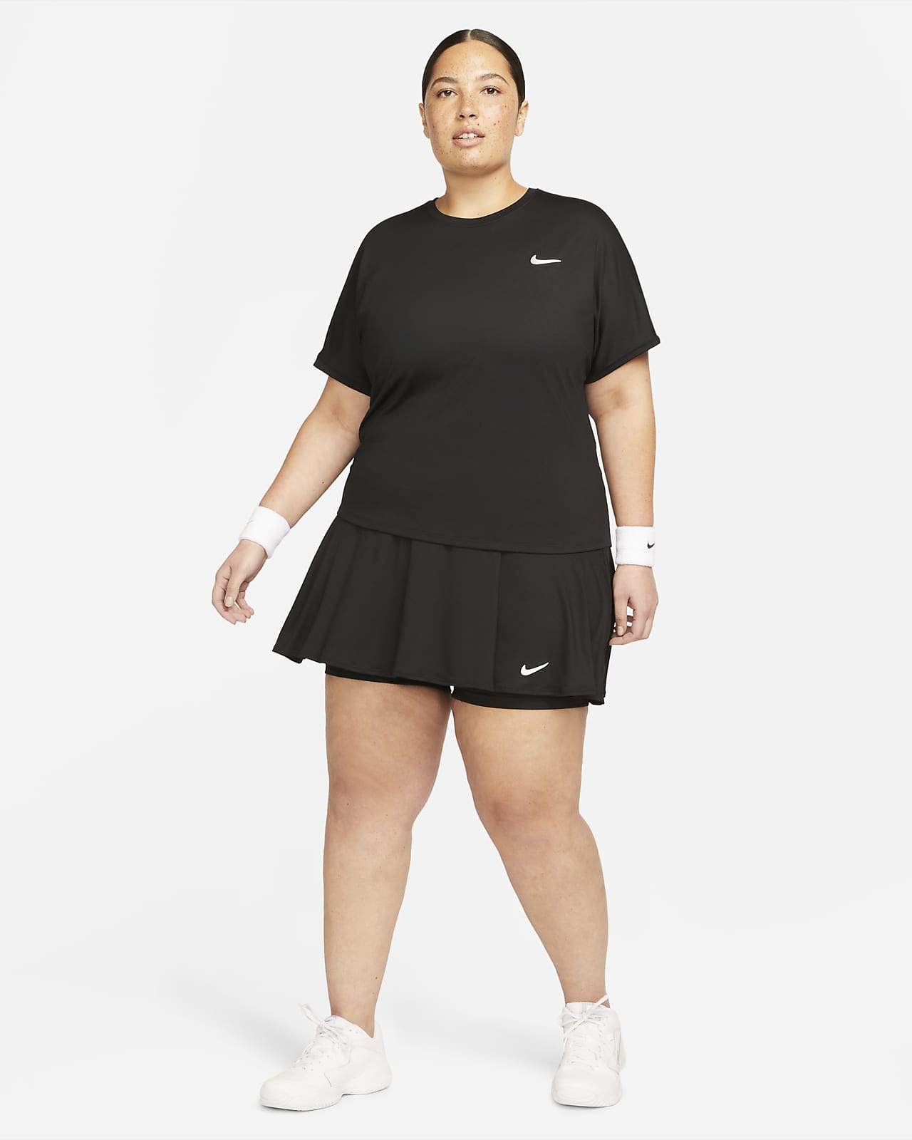 Victory Flouncy-tennisnederdel til kvinder (plus size). Nike DK