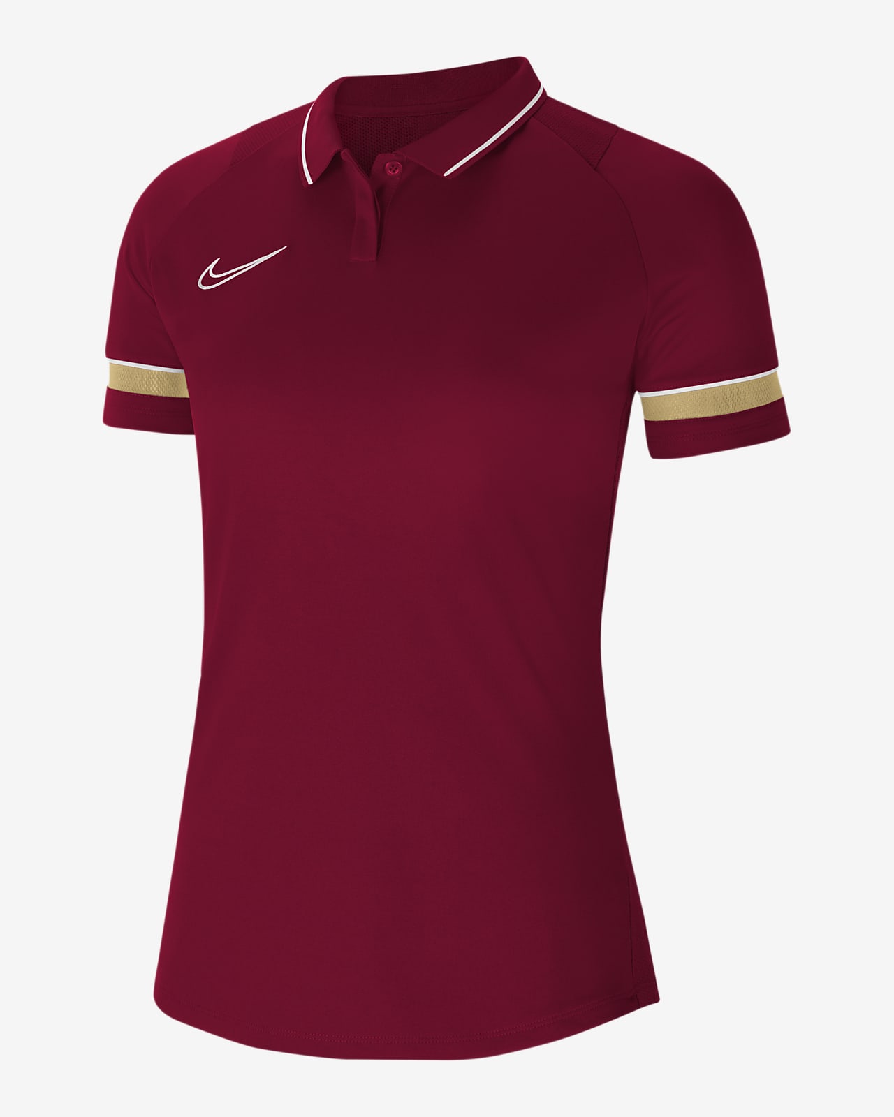 nike dri fit polo maroon