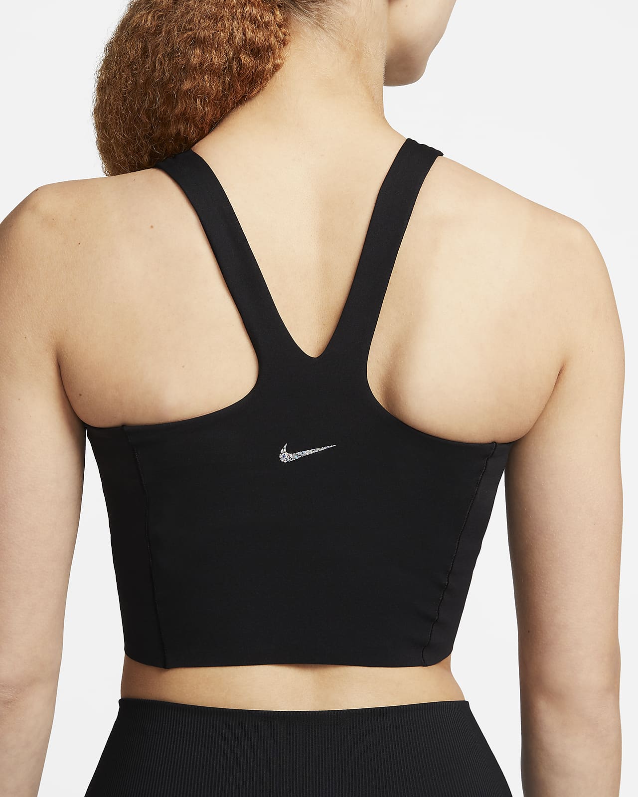 Débardeur court à brassière intégrée Nike Yoga Dri-FIT Luxe pour femme