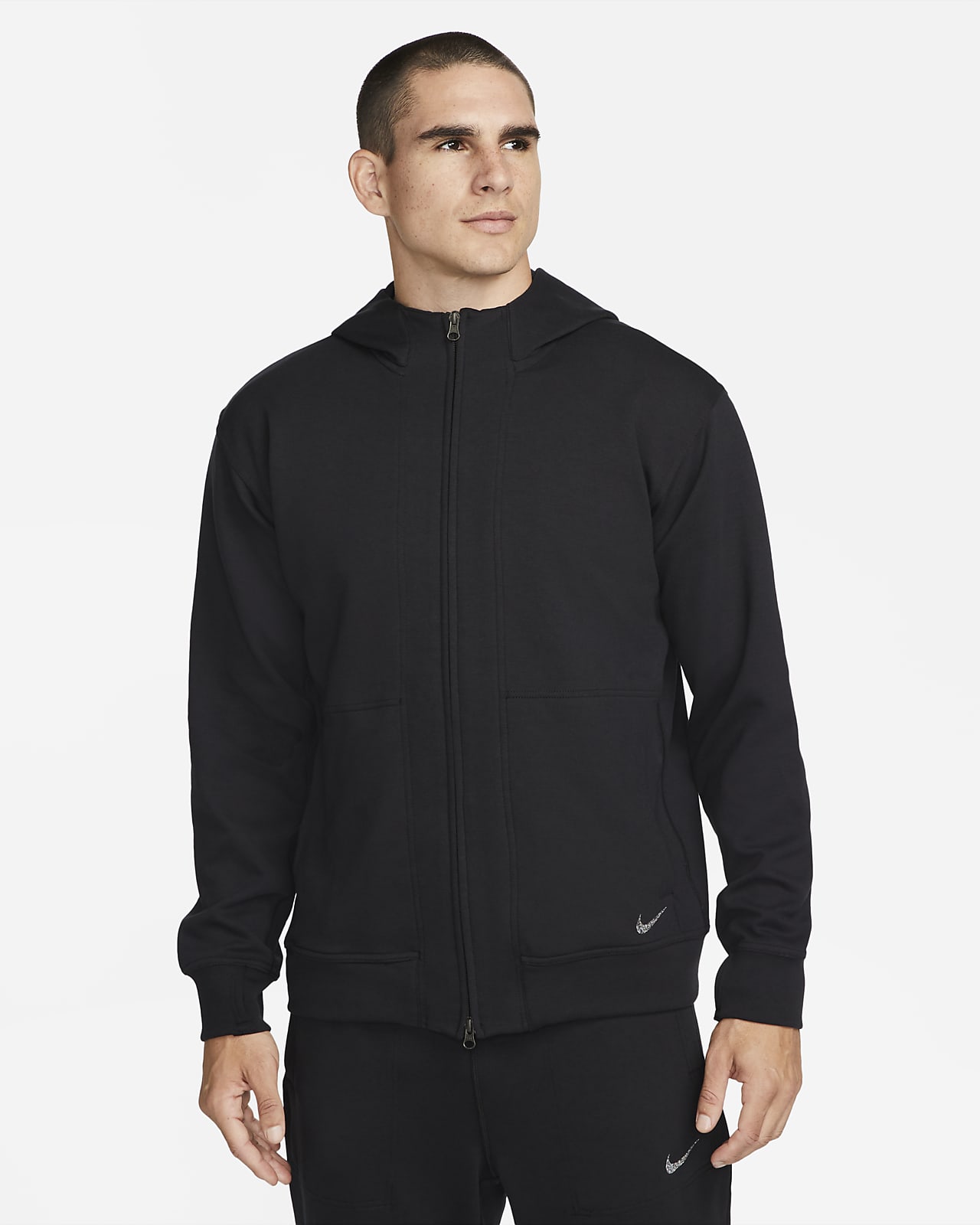 Nike Yoga Dri-FIT Men's Full-Zip Fleece Hoodie