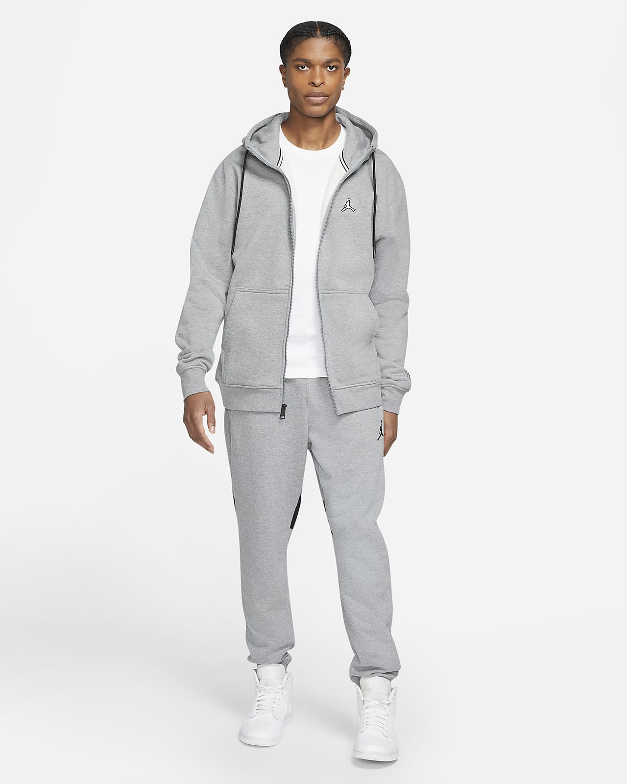 Jordan Brooklyn Fleece Men's Full-Zip Hoodie. Nike SA