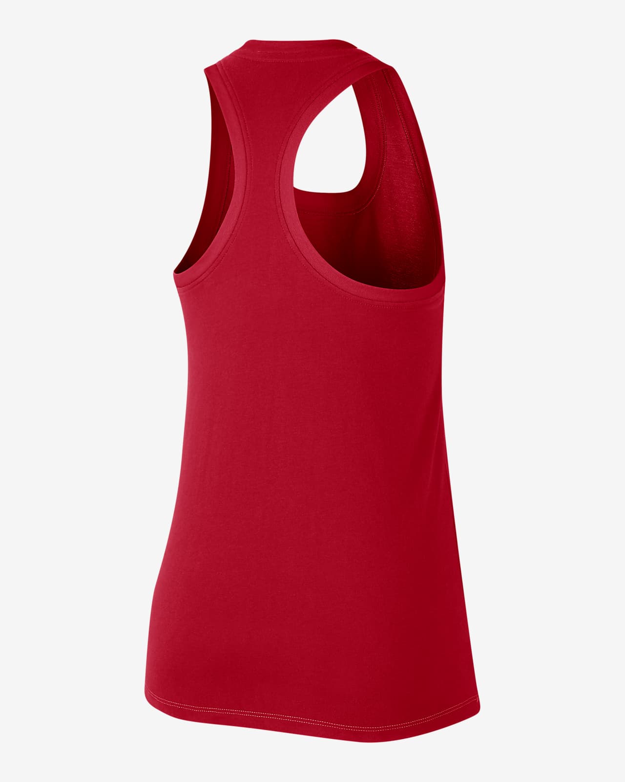 Red nike tank store top womens