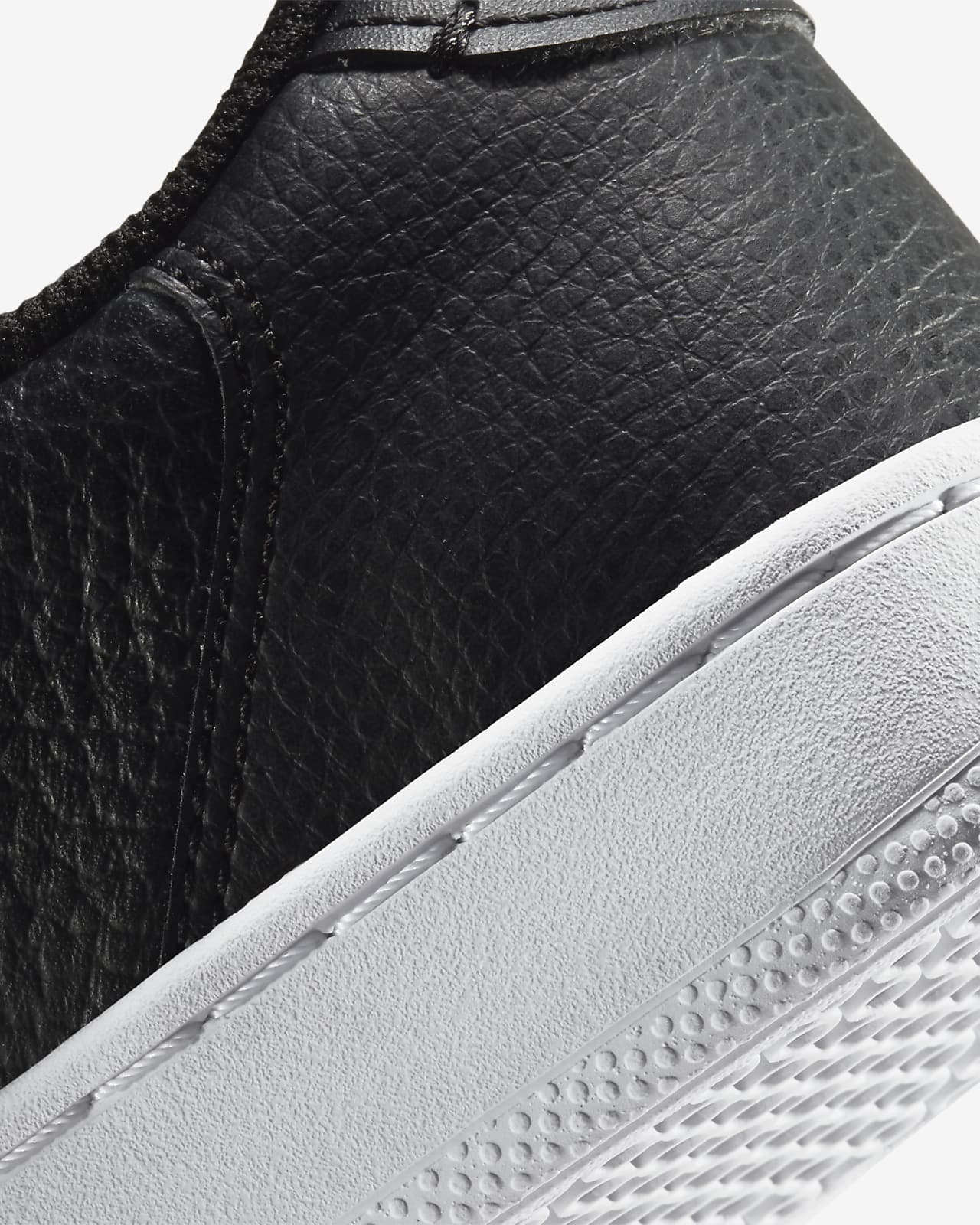 nike court vintage premium leather sneakers