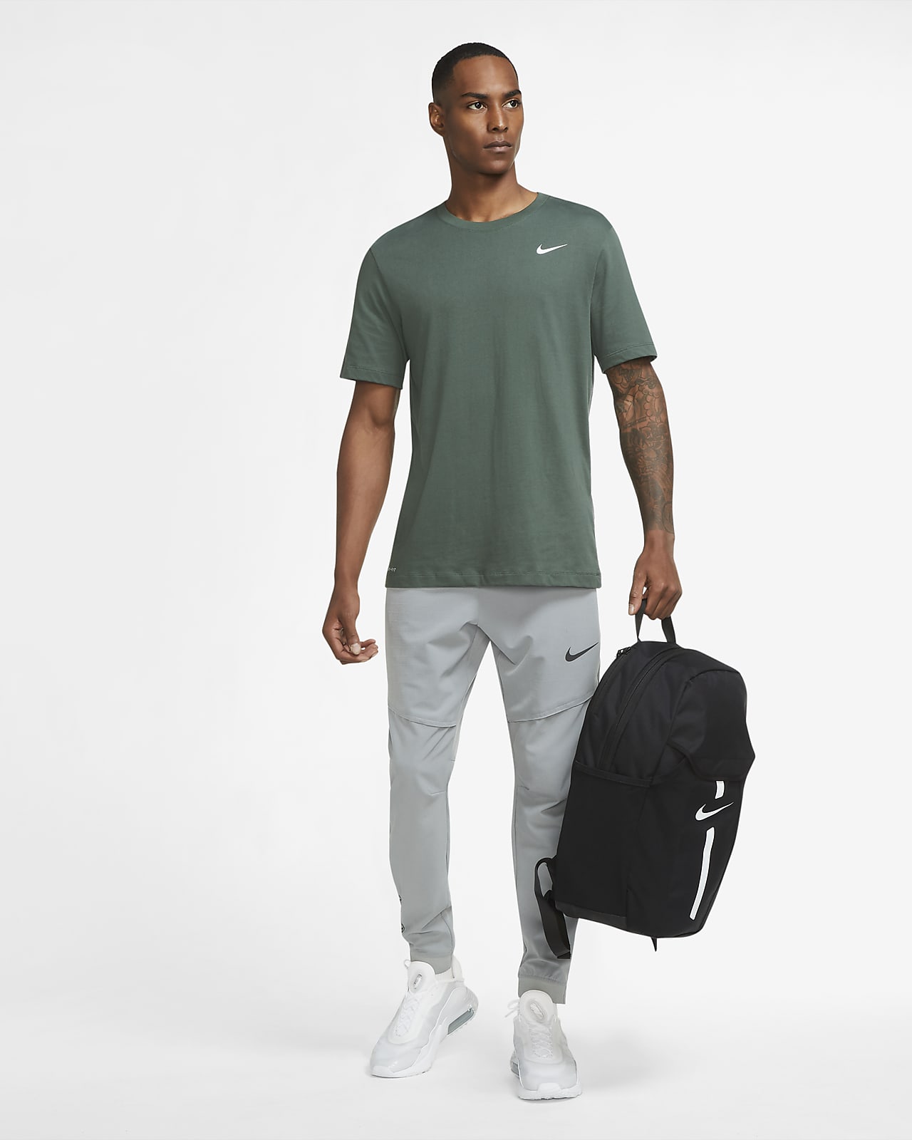 black nike backpack academy