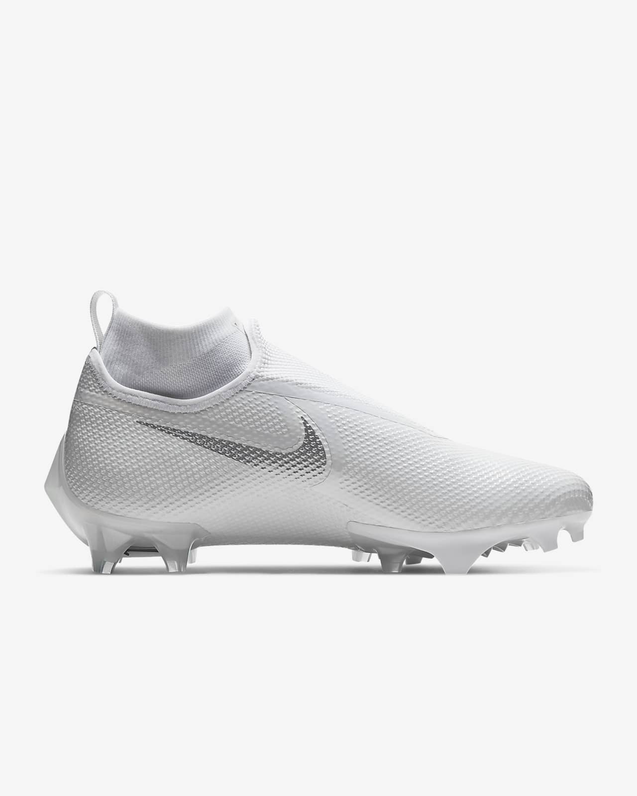 nike cleats black and white