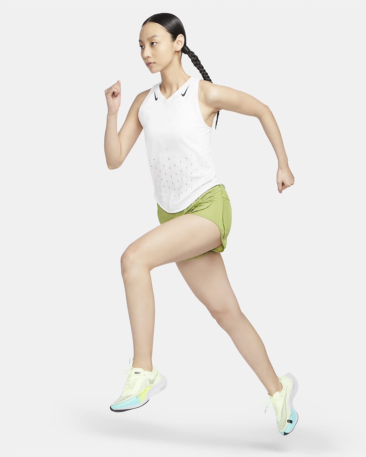Nike Dri-FIT Tempo Big Kids/ Girls Running Shorts Size XL Light