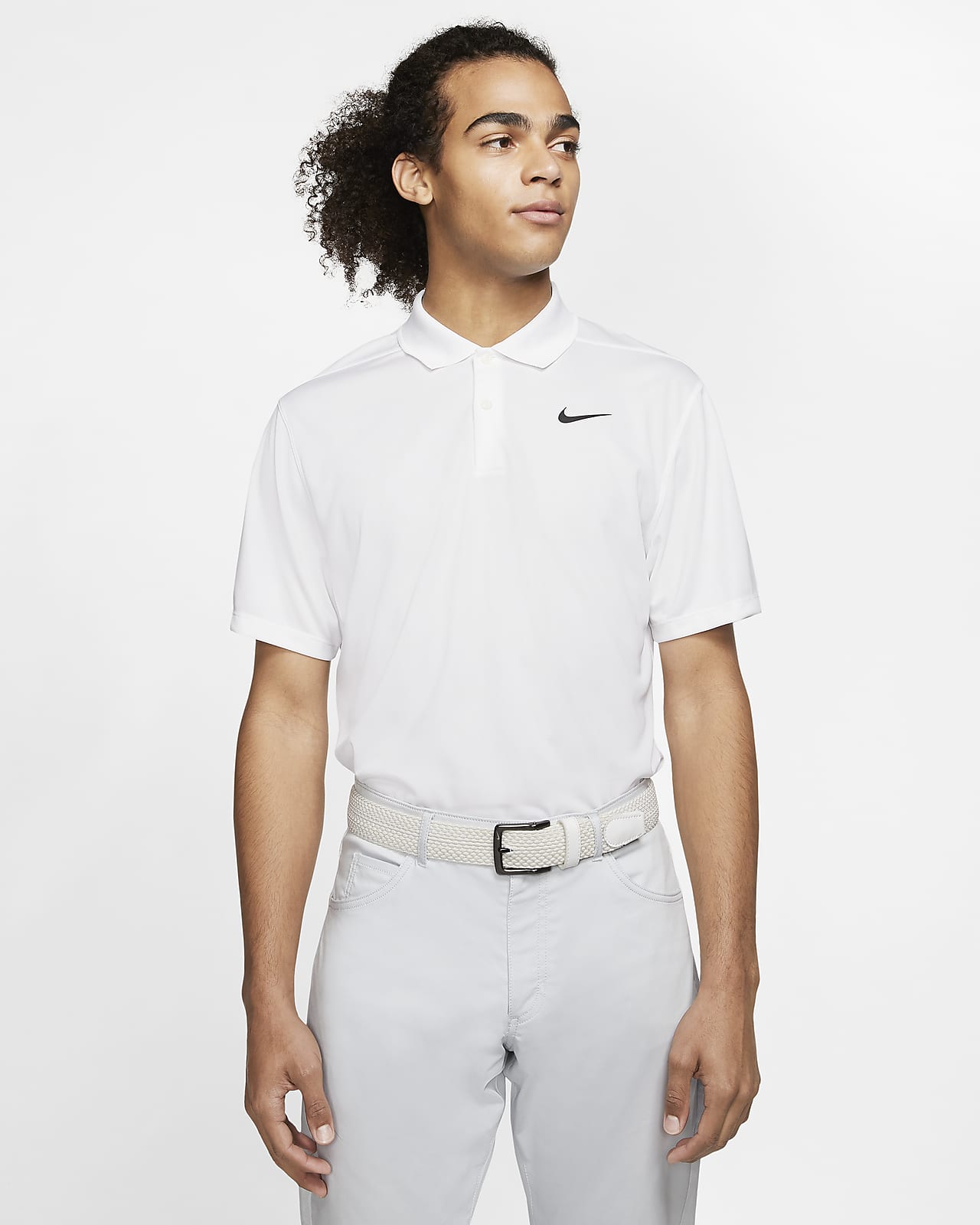 white and black nike jogging suit