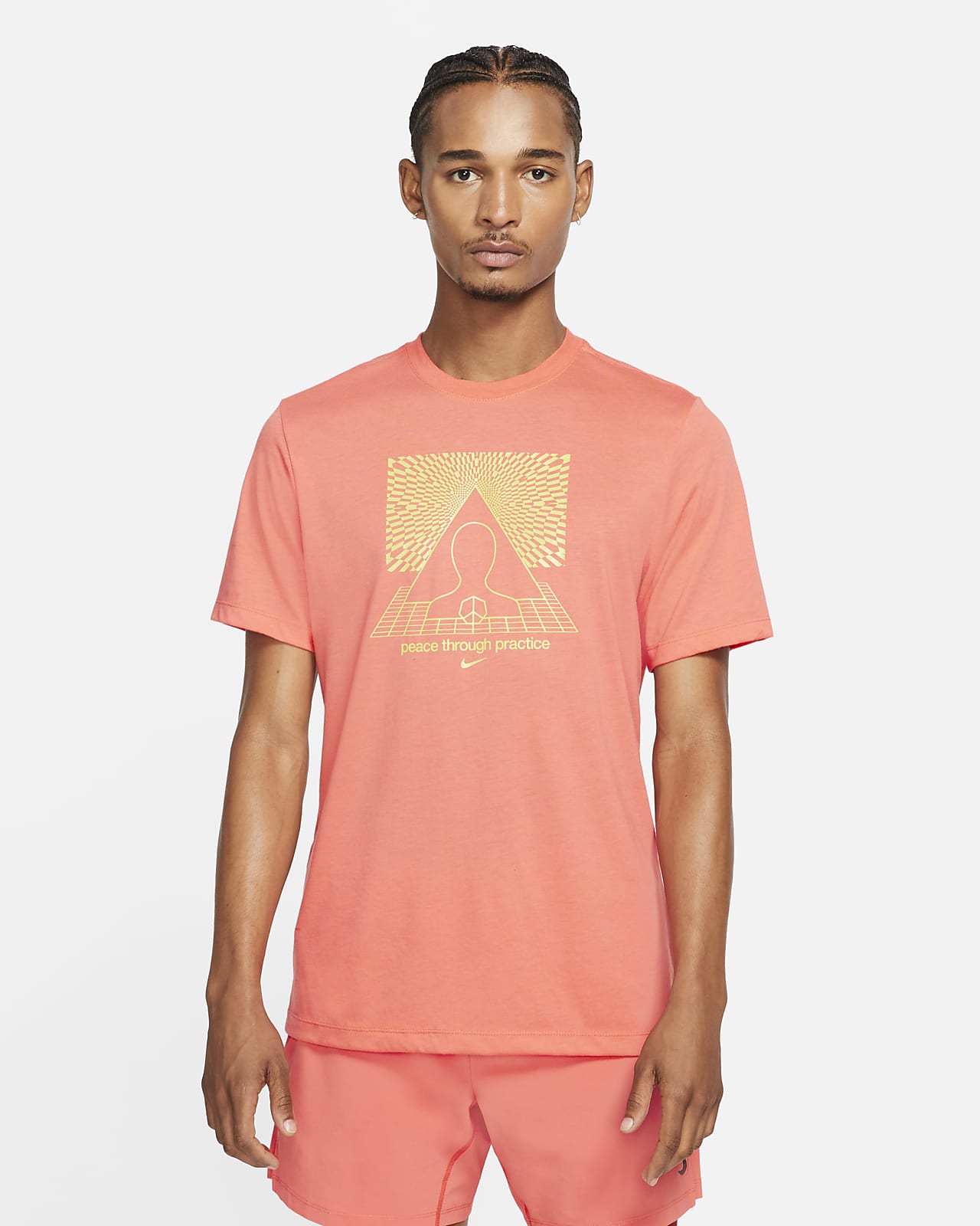Nike Yoga Dri-FIT T-shirt met grafische 