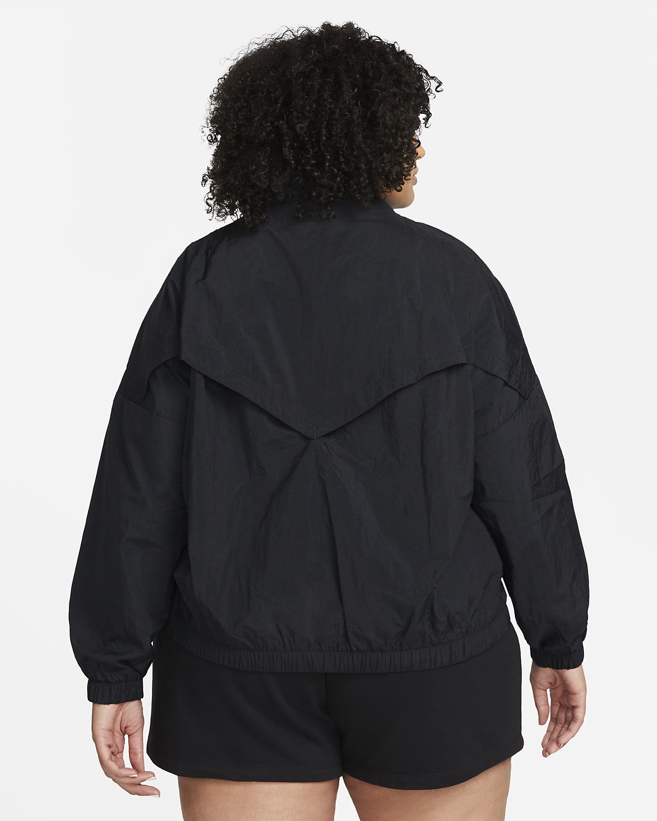 Nike Sportswear Essential Windrunner Women's Woven Jacket (Plus Size ...