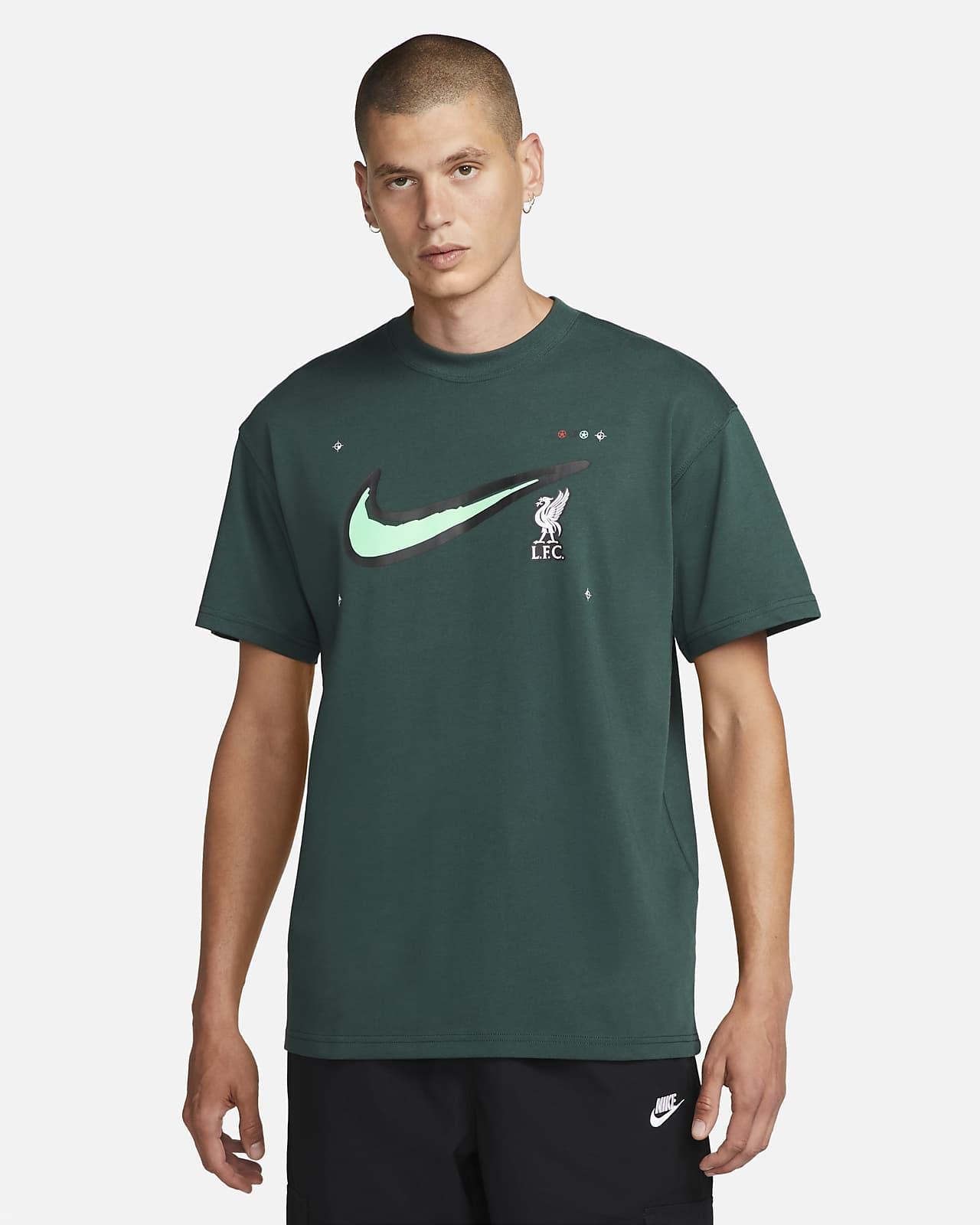 T-shirt Nike Football Liverpool FC Max90 pour homme. Nike LU
