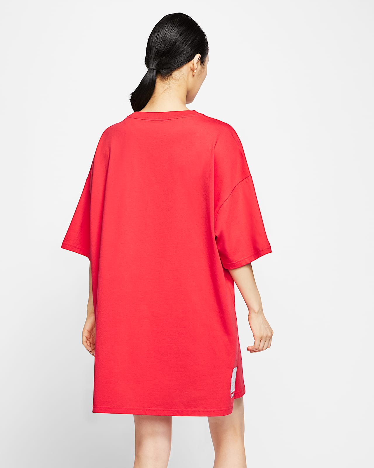 red womans dress
