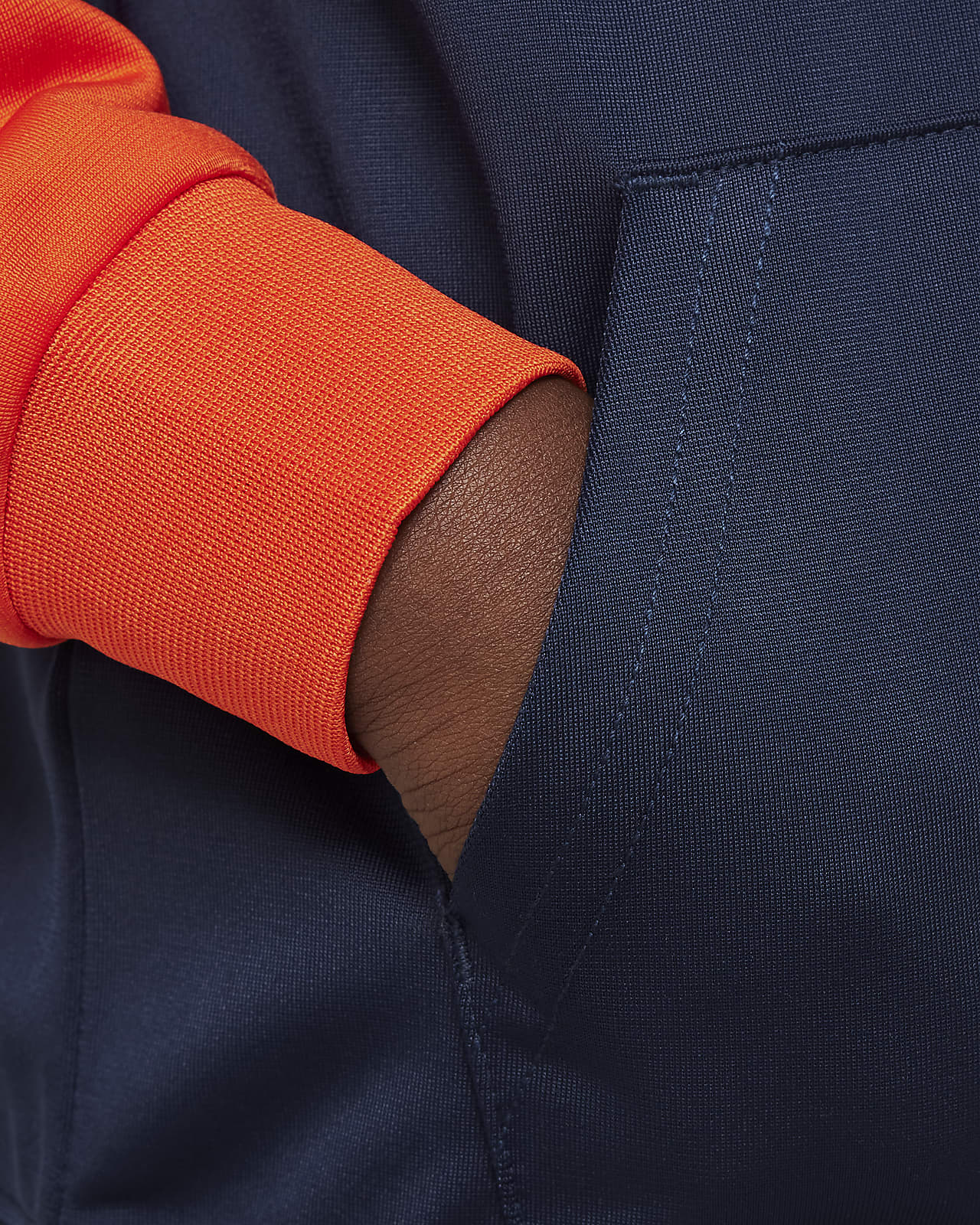Essential Performance Tracksuit- Navy - New Theory - View #4