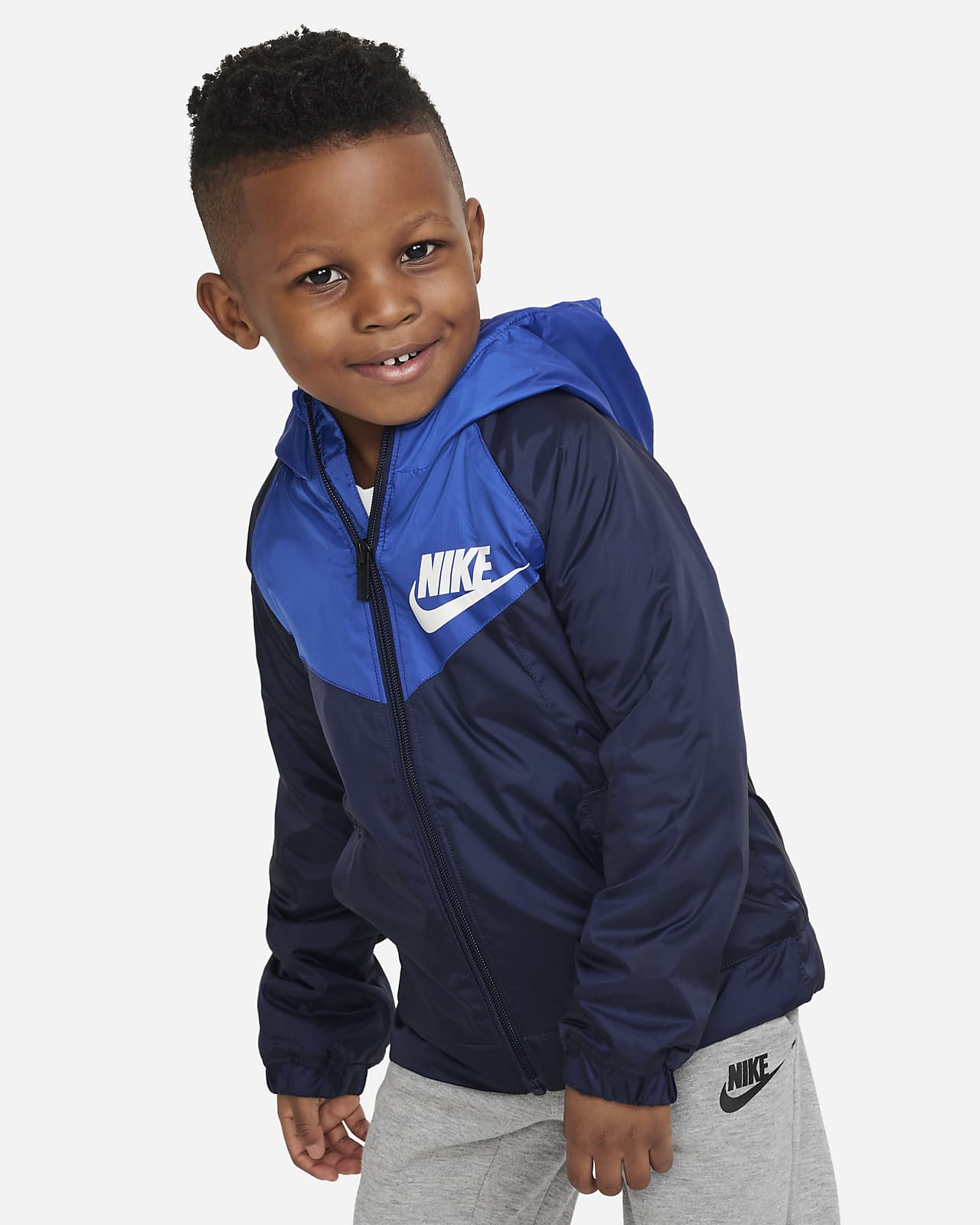 Prijs borduurwerk Duiker Nike Sportswear Windrunner Little Kids' Full-Zip Jacket. Nike.com