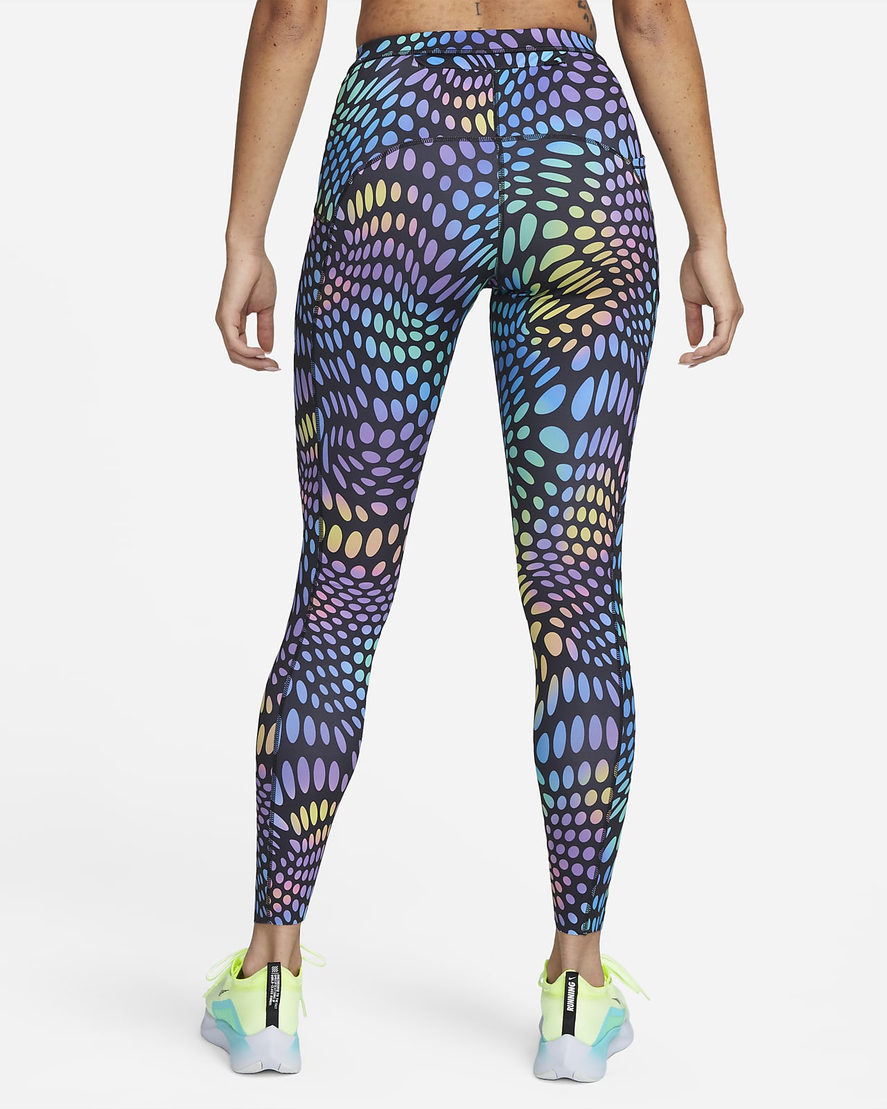 nike women's mid rise running tights