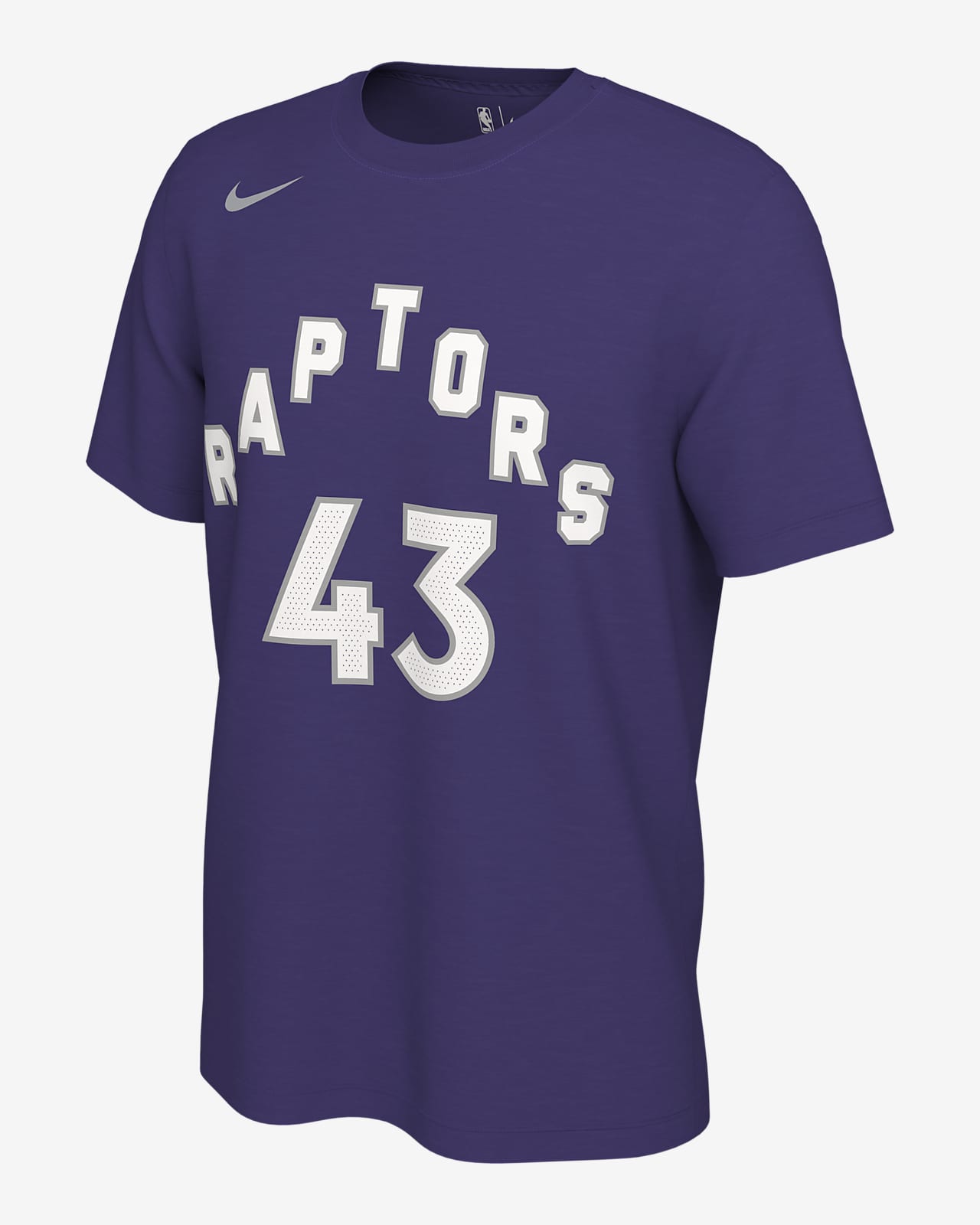Pascal Siakam Raptors Earned Edition Men's Nike NBA T-Shirt