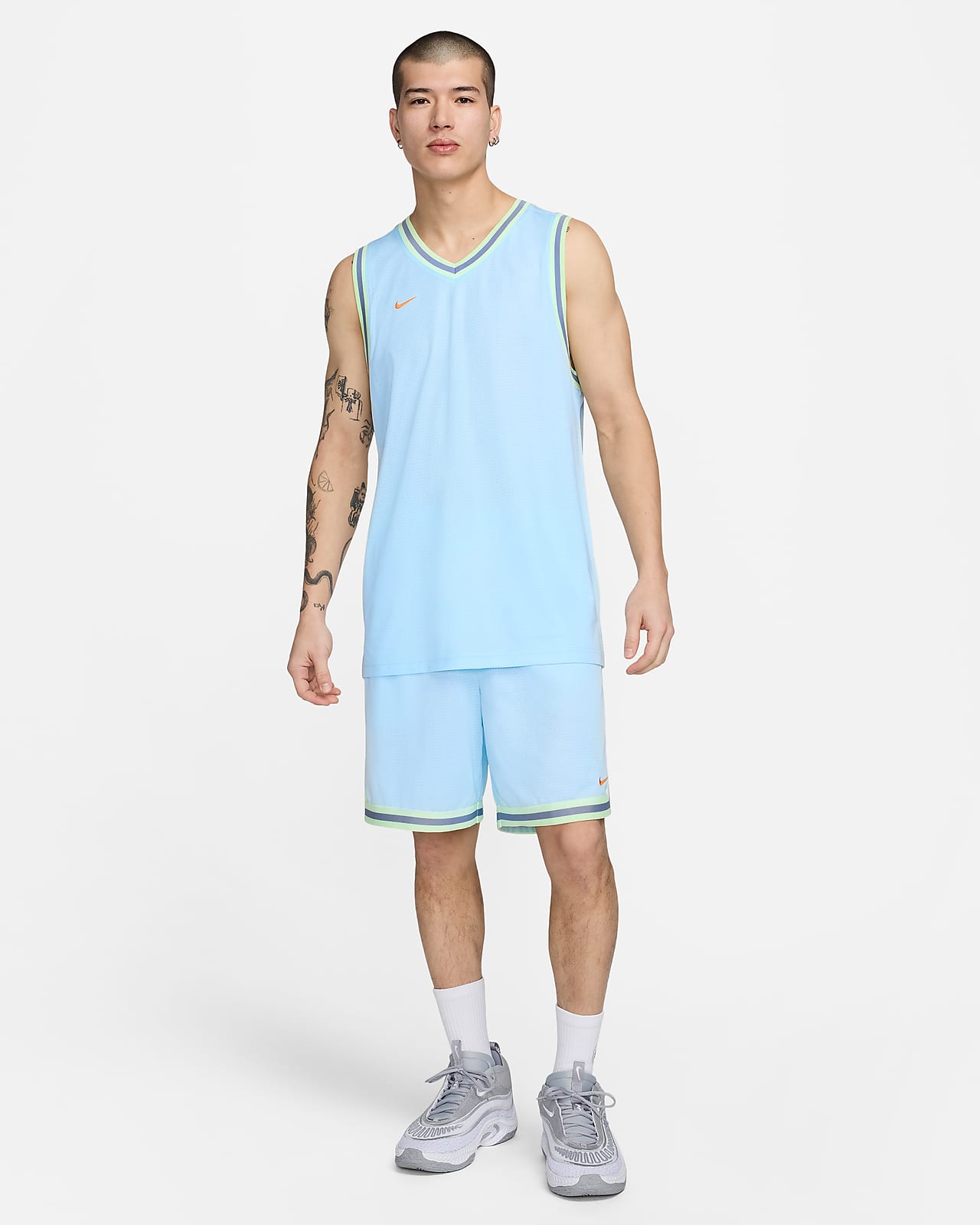 Nike basketball uniform sales shorts