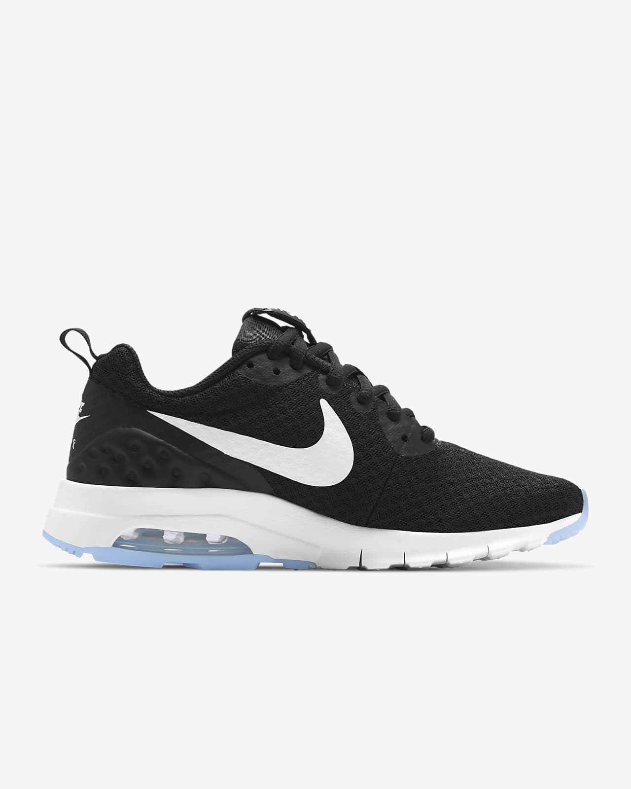 nike air max motion lw black and white