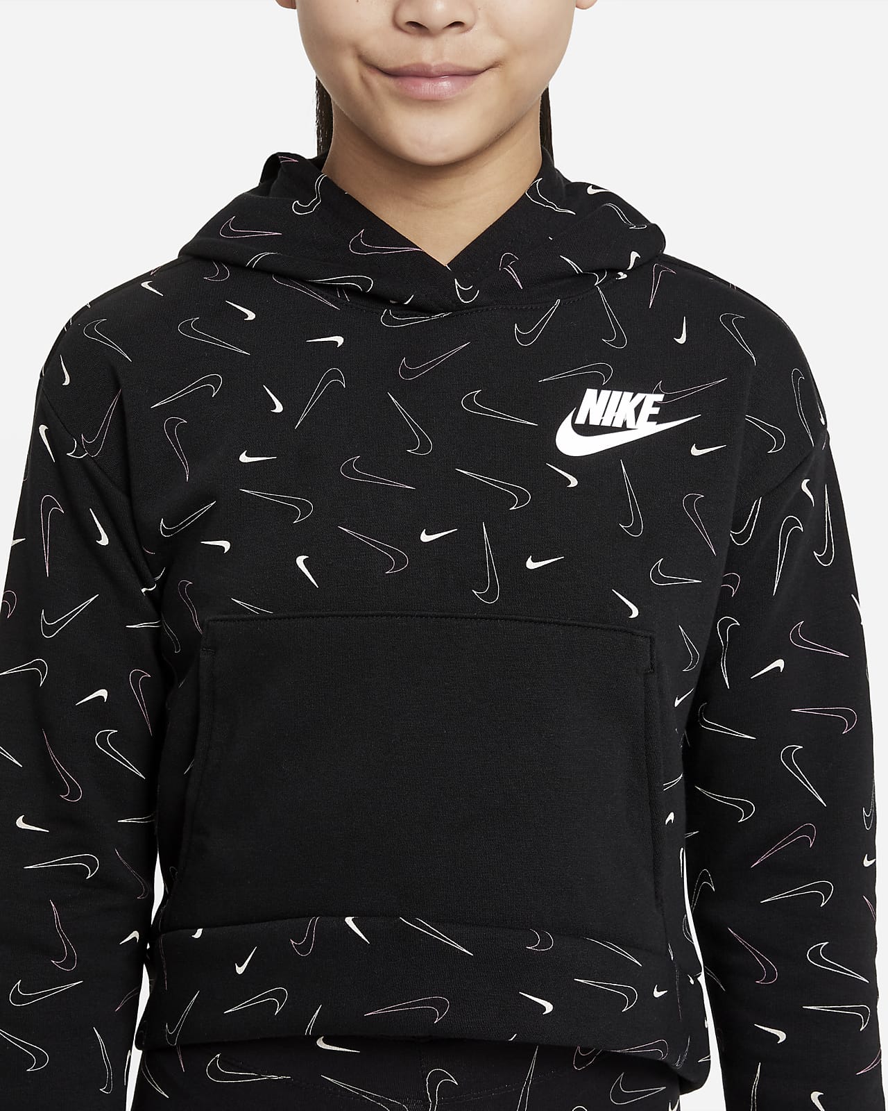 nike fleece printed