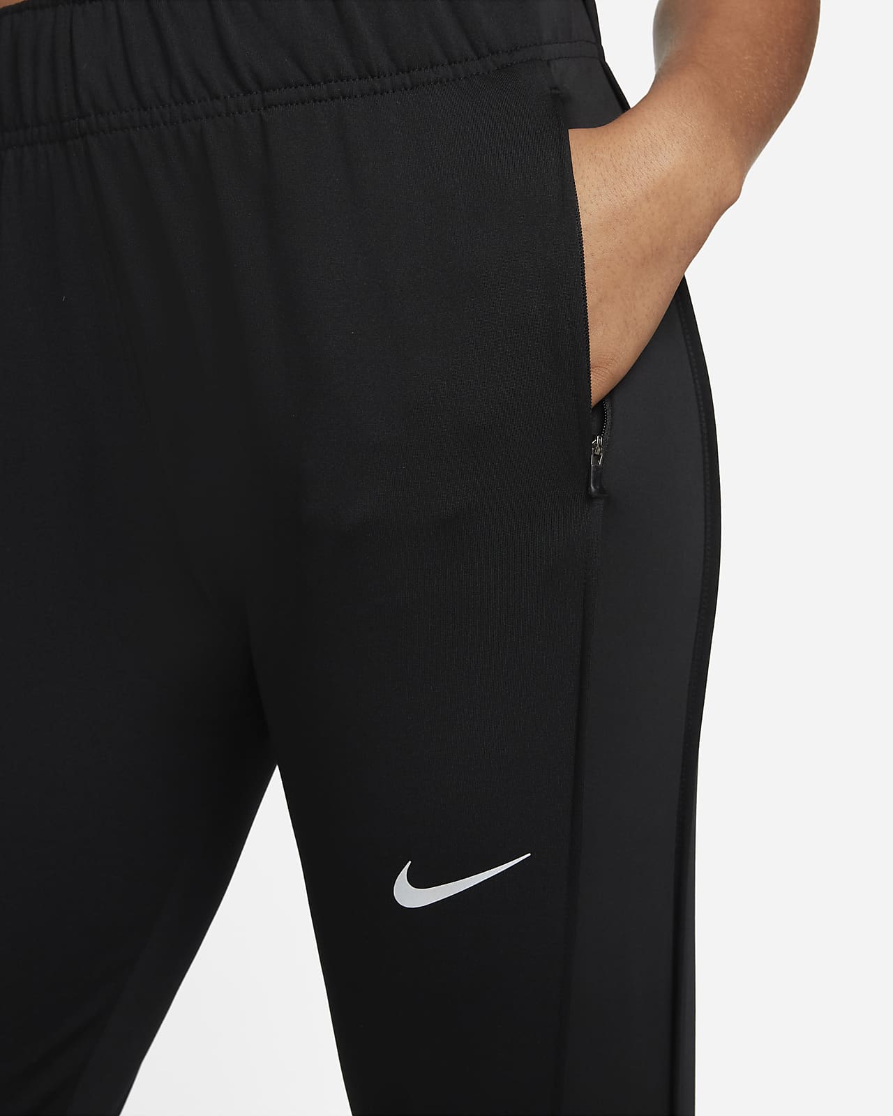 Nike Running Essentials Therma-FIT joggers in black