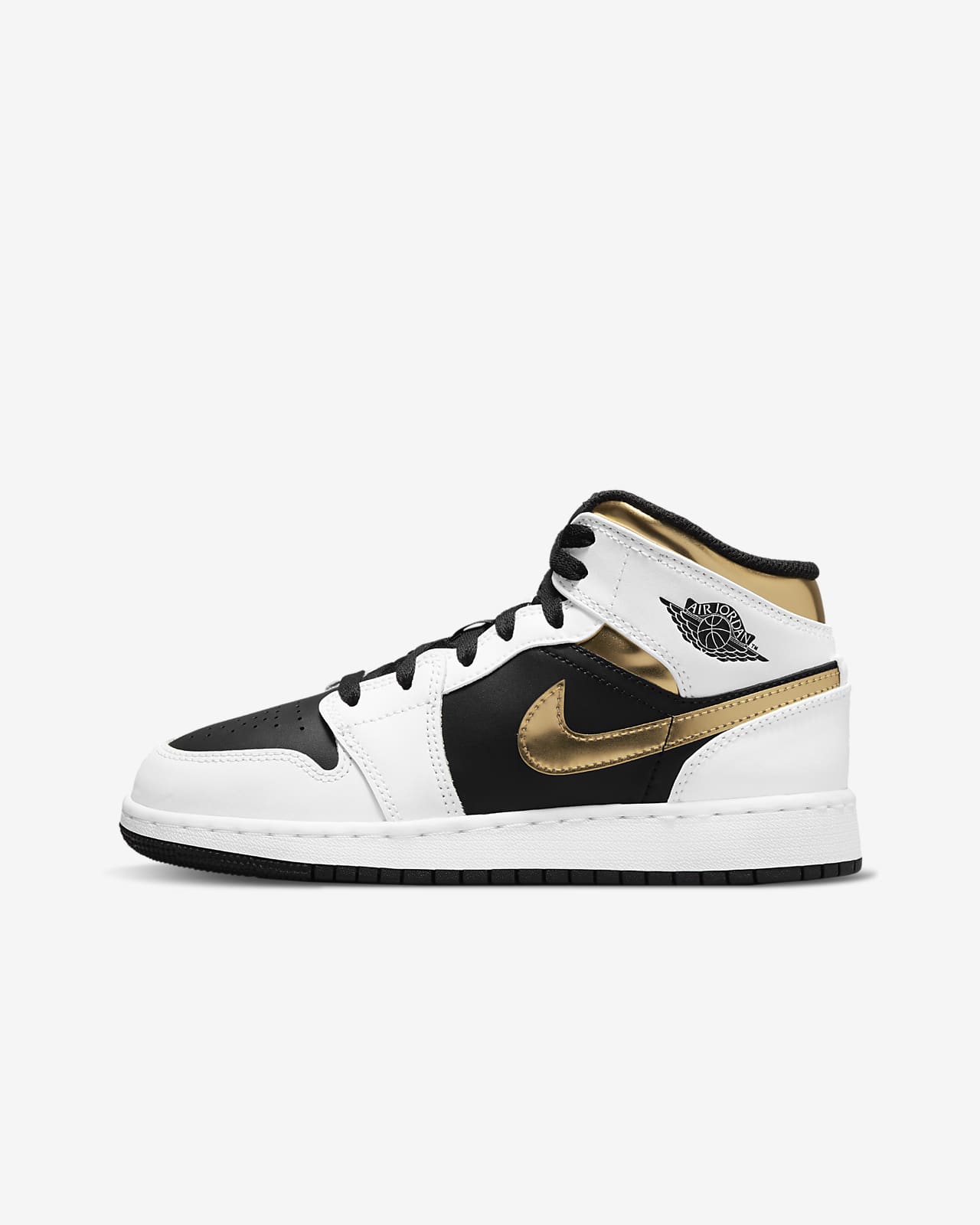 Air Jordan 1 Mid ‘White/Metallic Gold’ – Sneaker Steal