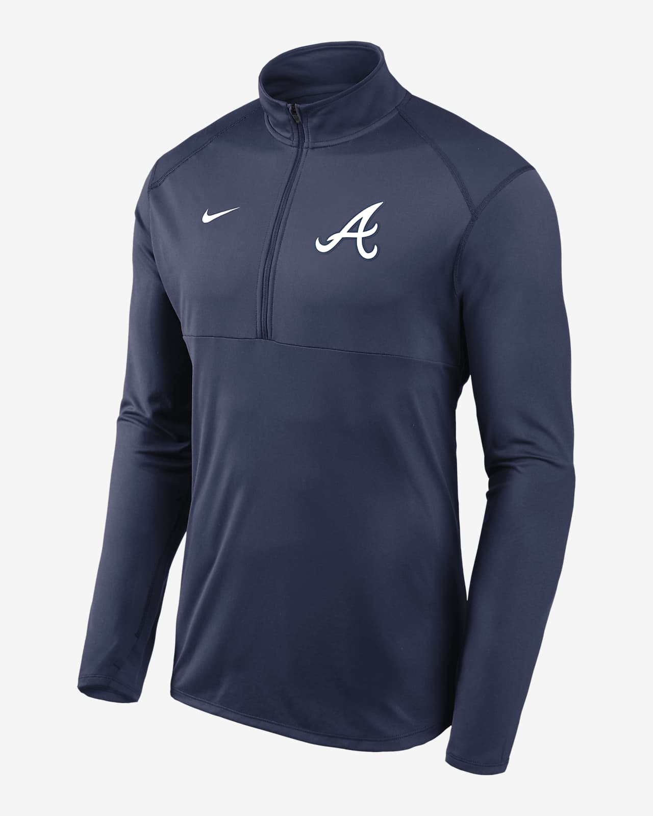 Sudadera de medio cierre para hombre Nike Dri-FIT Element Performance (MLB  Atlanta Braves). Nike.com